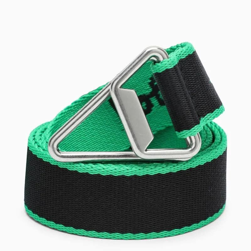 Bottega Veneta o1n1vont1224 Size: OS / Belts in Black/Green Size ONE SIZE - 7 Thumbnail