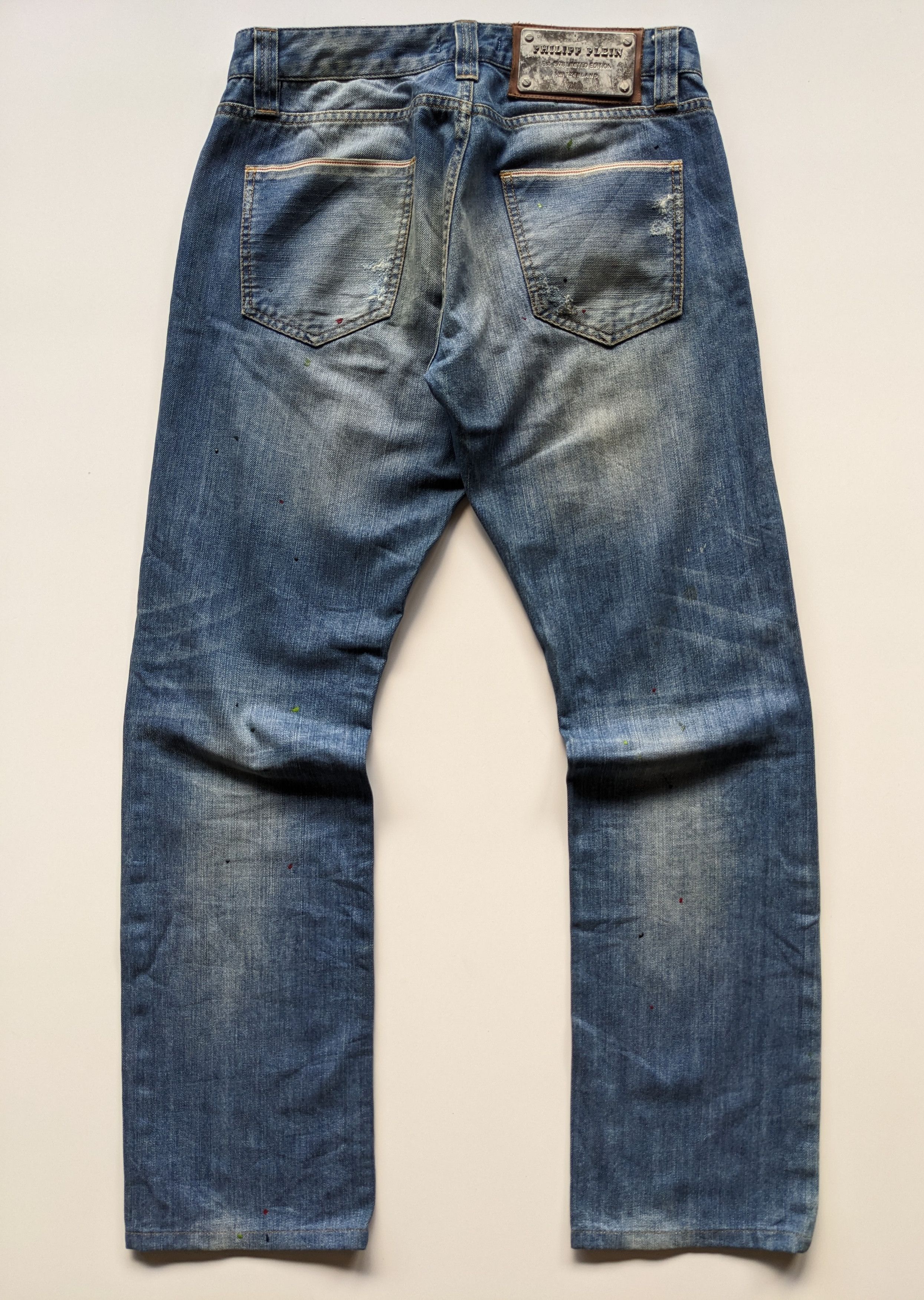 GOSTAR DE FUGA × If Six Was Nine × Philipp Plein Philipp Plein distressed jeans Size US 32 / EU 48 - 2 Thumbnail