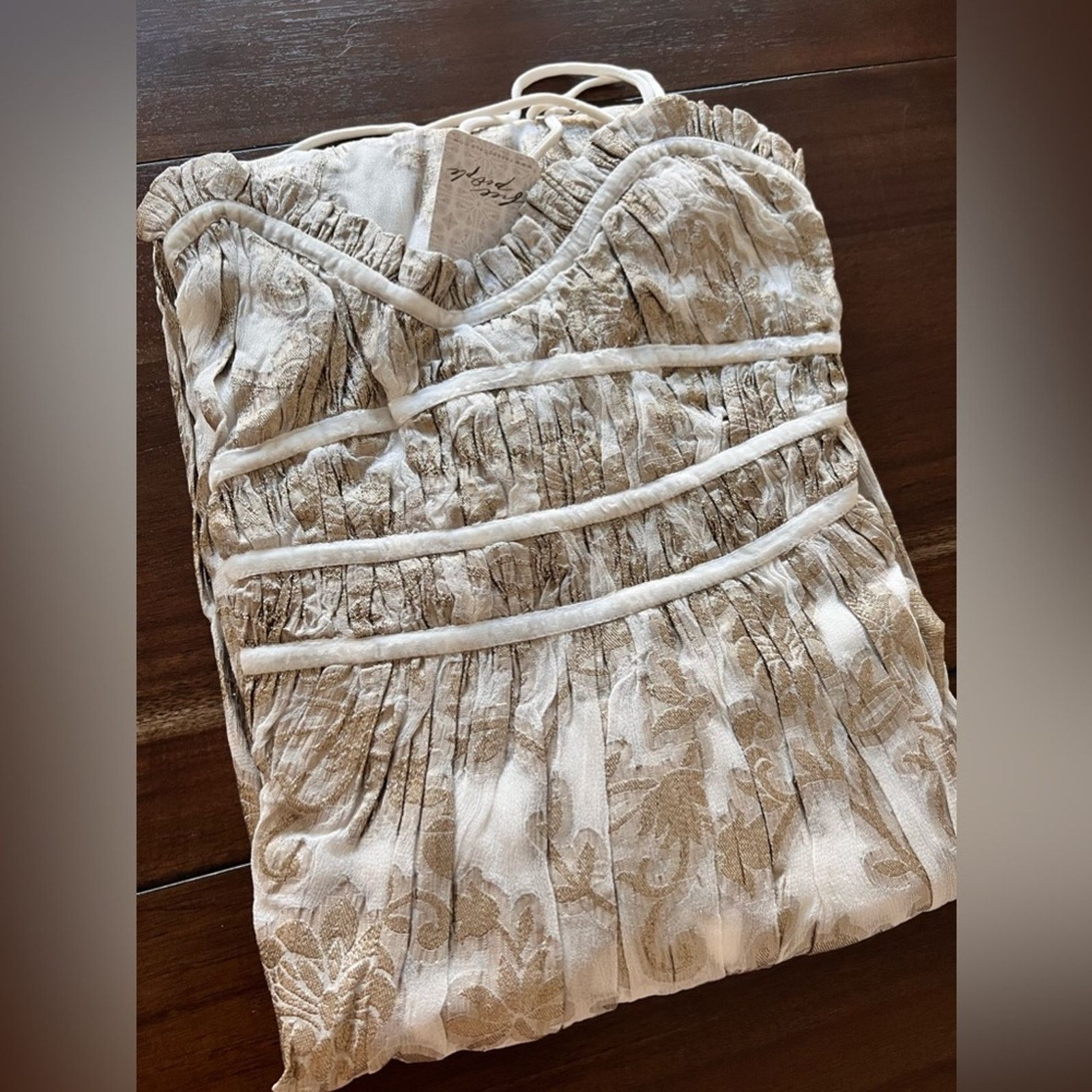 Free People 🎉LAST CHANCE 🎉Free People Charlie Bustier Slip Maxi Dress Size S / US 4 / IT 40 - 12 Thumbnail
