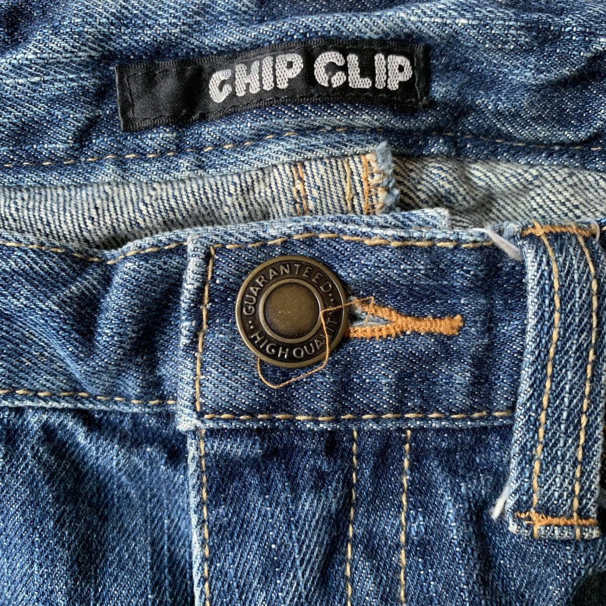 If Six Was Nine × Japanese Brand × Le Grande Bleu (L.G.B.) Ifsixwasnine Style💥Chip Clip Leopard Distressed Faded Jeans Size US 29 - 5 Thumbnail