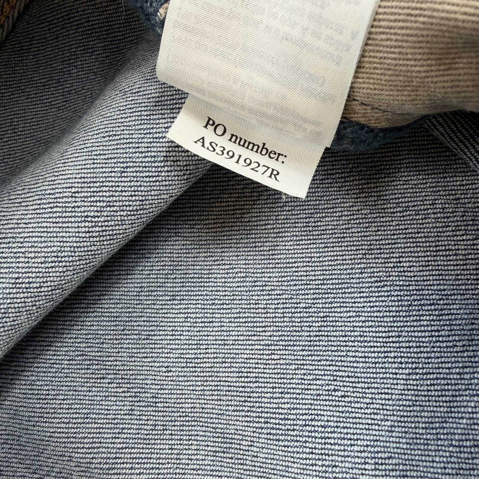 Allsaints AllSaints Cigarette Jeans Light Wash Slim Straight 30x32 Size US 30 / EU 46 - 11 Thumbnail