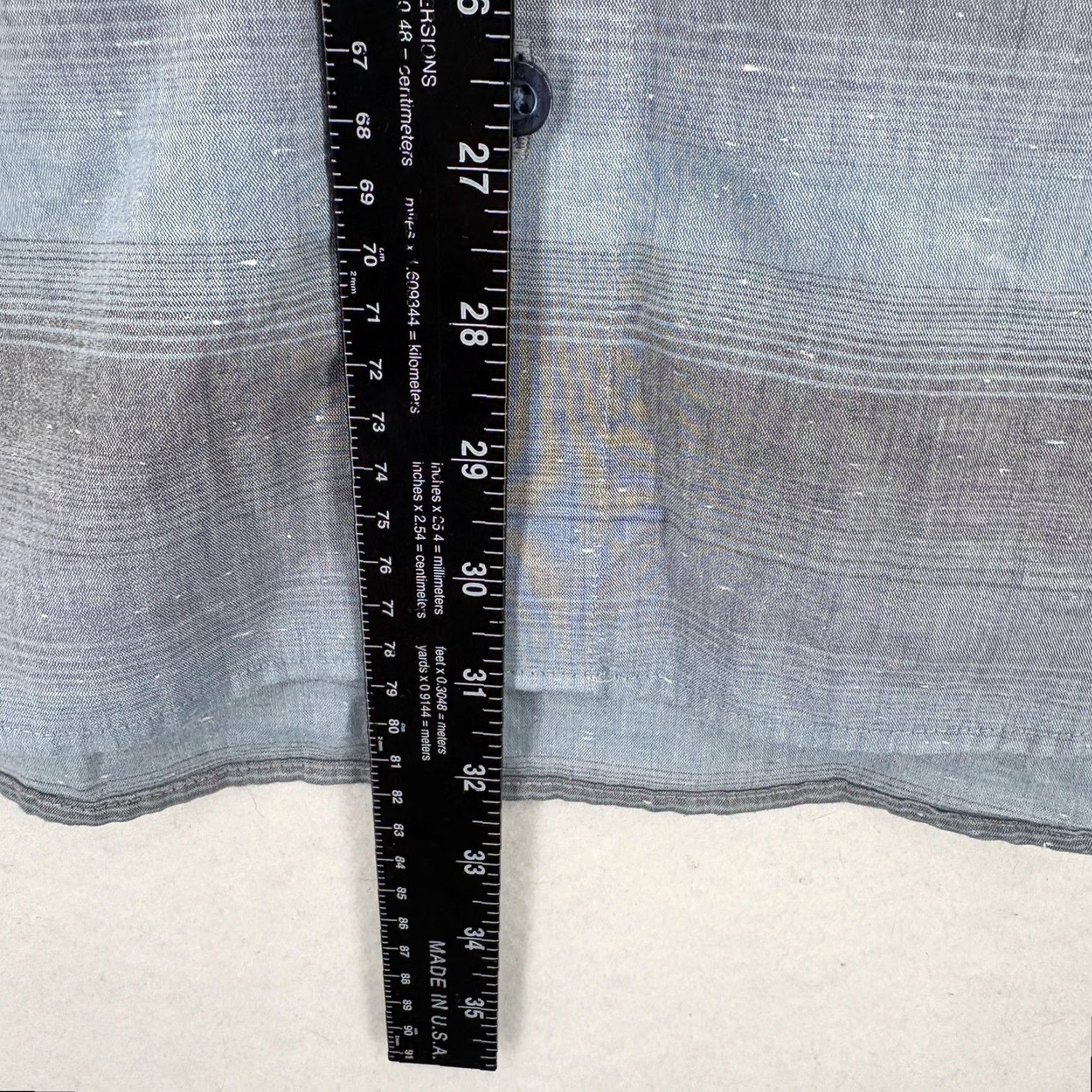 TravisMathew Travis Mathew Here Comes The Rain Shirt Mens XL Blue Stripe Short Sleeve Golf Shirt Size US XL / EU 56 / 4 - 7 Thumbnail