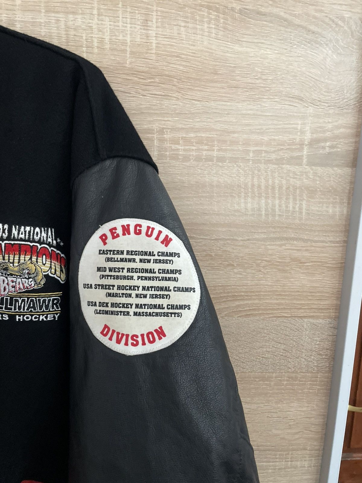 Delong Vintage DeLONG Varsity Jacket — Bellmawr Bears Hockey 2003 Size US XXL / EU 58 / 5 - 9 Thumbnail