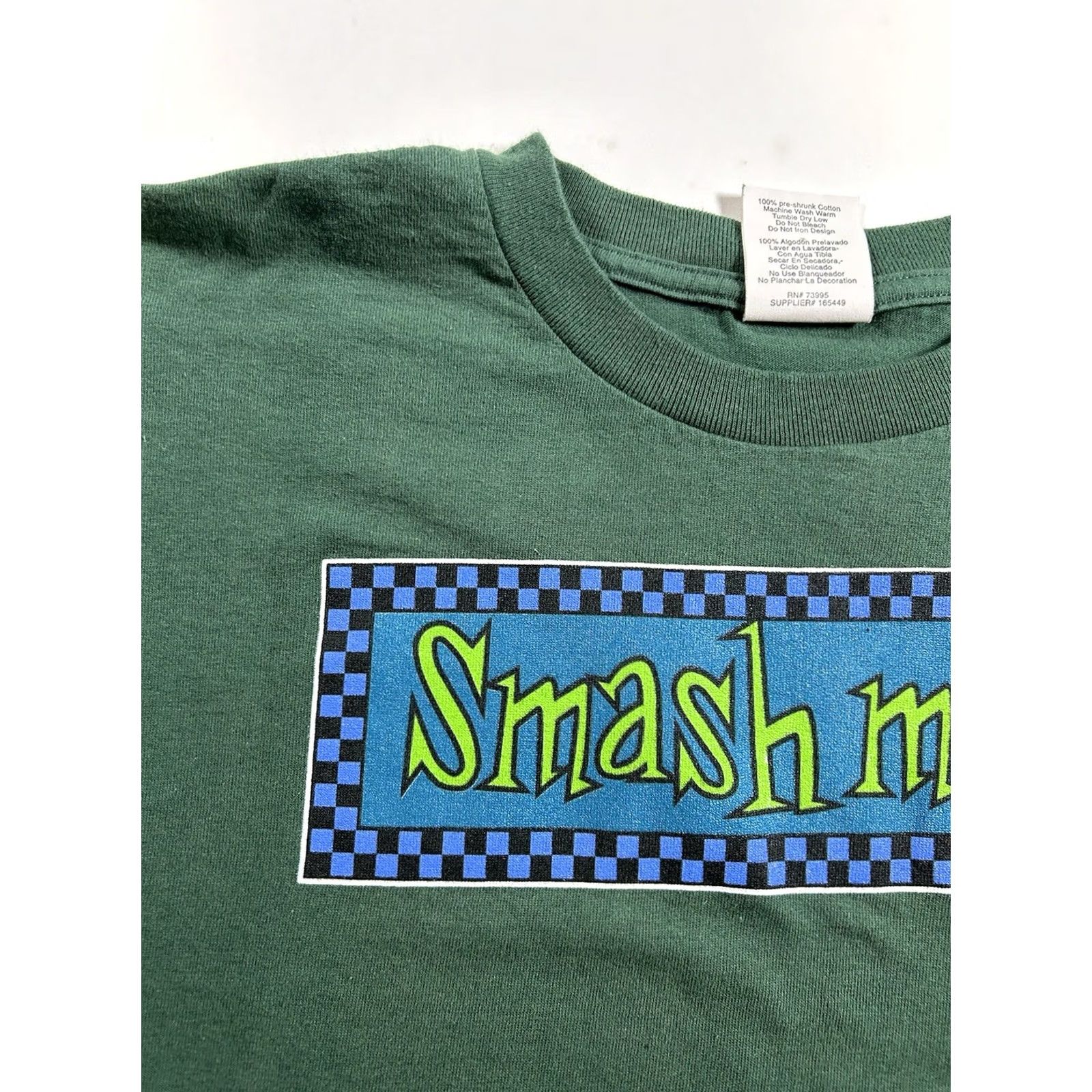 Mango VINTAGE Smash Mouth Fush Yu Mang T-Shirt 1997 Band Concert Tour XL Green Shirt Mens Size US XL / EU 56 / 4 - 6 Thumbnail