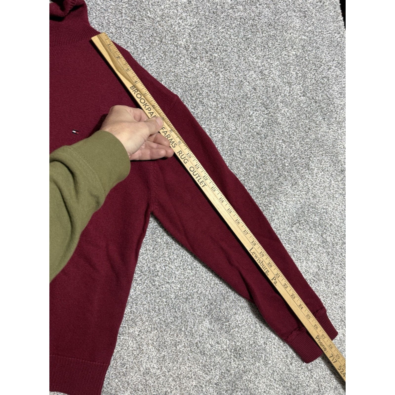 Tommy Hilfiger Tommy Hilfiger Mockneck Sweater Womens L Relaxed Fit Classic Size L / US 10 / IT 46 - 4 Thumbnail
