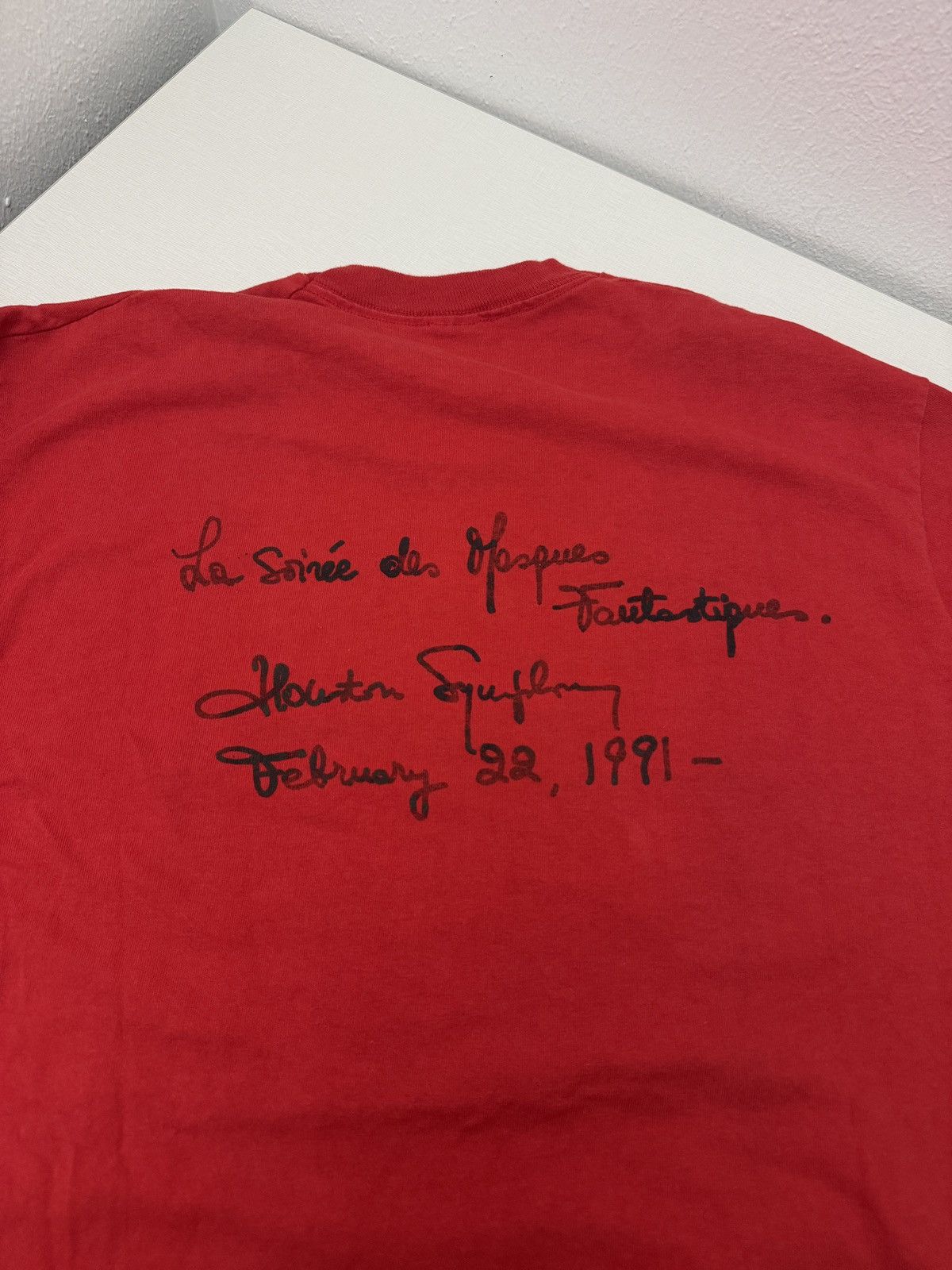Arts & Science Vintage Houston Symphony Art Graphic La Soirée des Masques Size US XL / EU 56 / 4 - 9 Thumbnail