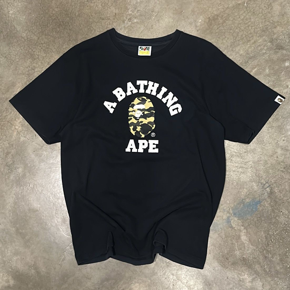 Bape BAPE CAMO COLLEGE TEE (XL) Size US XL / EU 56 / 4 - 1 Thumbnail