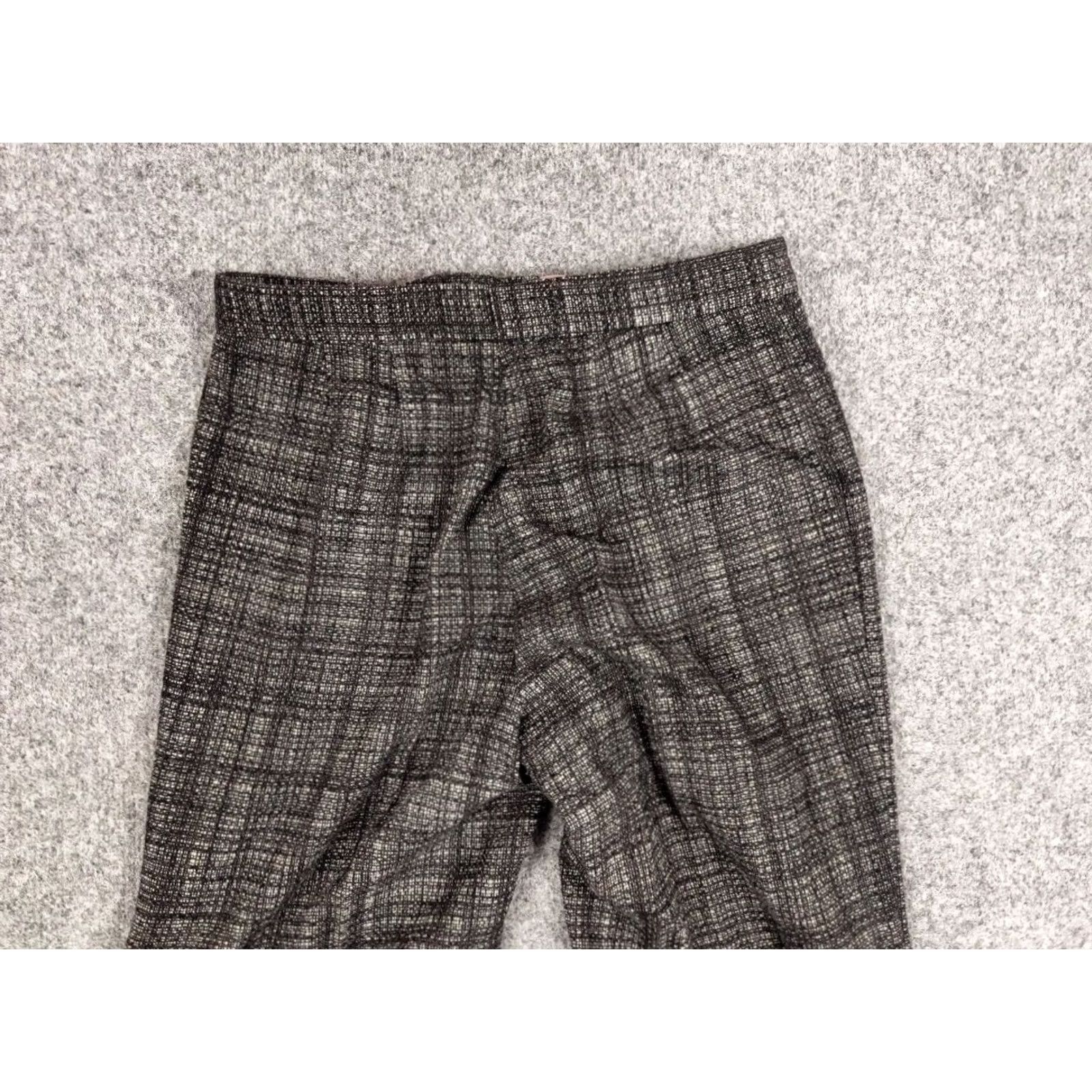 Max Mara VINTAGE Max Mara Pants Wool Tweed 12 Regular Black White Women's Dress Pants 90s Mens Womens Boys Girls Size 34" / US 12 / IT 48 - 5 Thumbnail