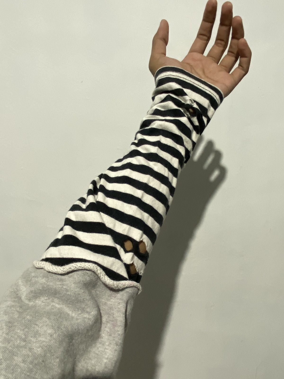 PPFM Born Again Homme cut out double layers sweatshirts cdg style Size US L / EU 52-54 / 3 - 4 Thumbnail