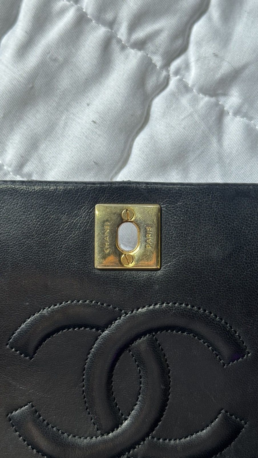 Chanel Chanel Matelasse Shoulder Bag Black Leather Size ONE SIZE - 14 Thumbnail