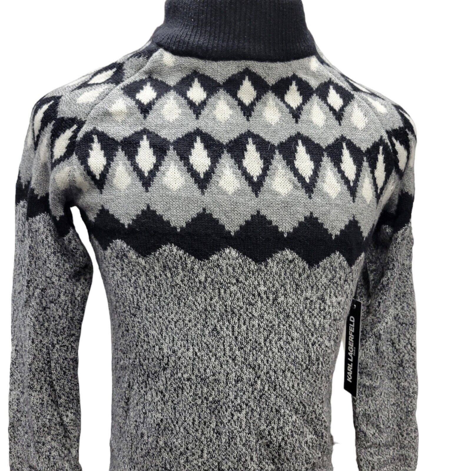 Karl Lagerfeld Karl Lagerfeld Wool Nylon Men's Sweater. Size Large. New W Size US XXL / EU 58 / 5 - 1 Thumbnail