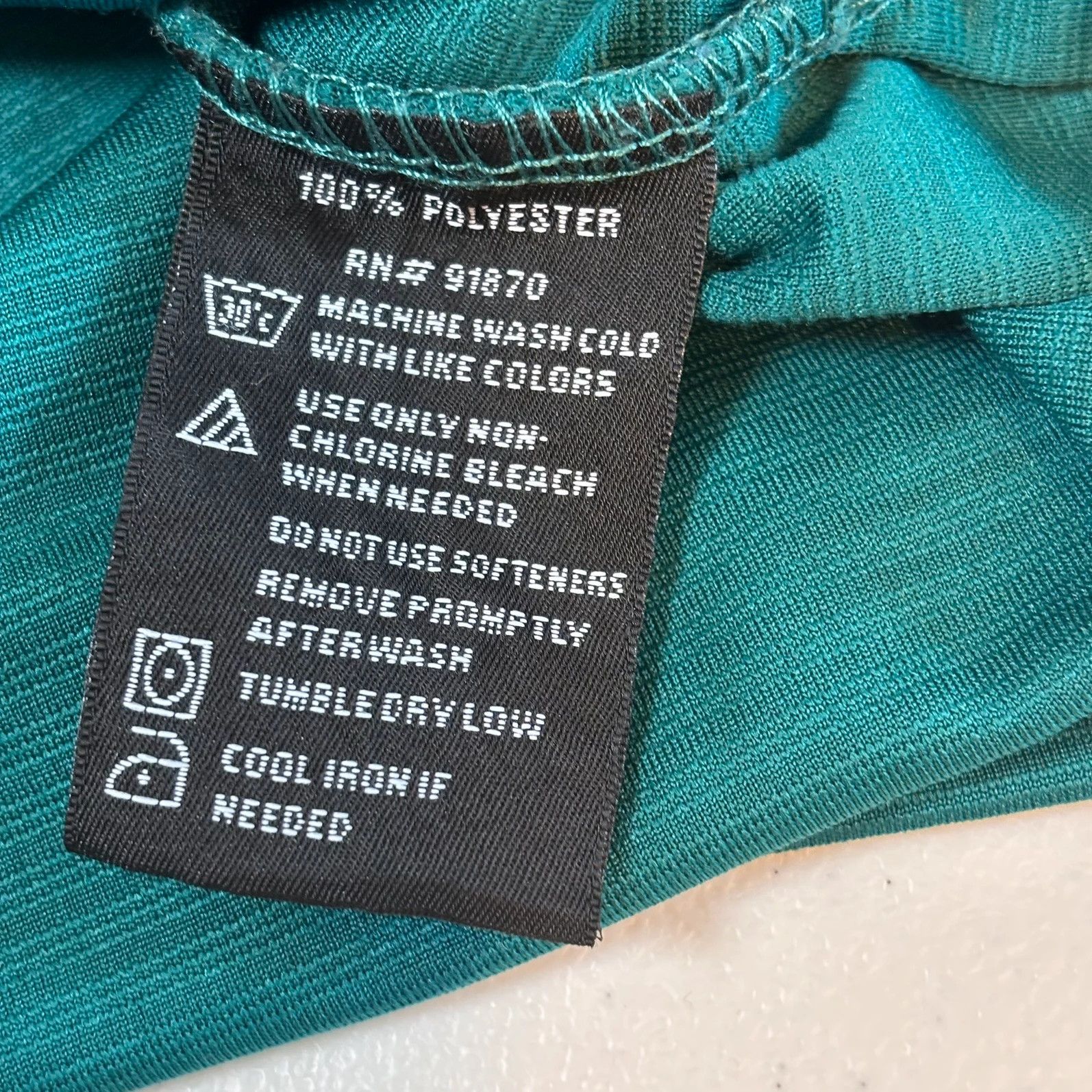 Lone Cypress By Pebble Beach Pebble Beach Golf Polo Shirt Men M Teal Blue Performance Dry Size US M / EU 48-50 / 2 - 8 Thumbnail