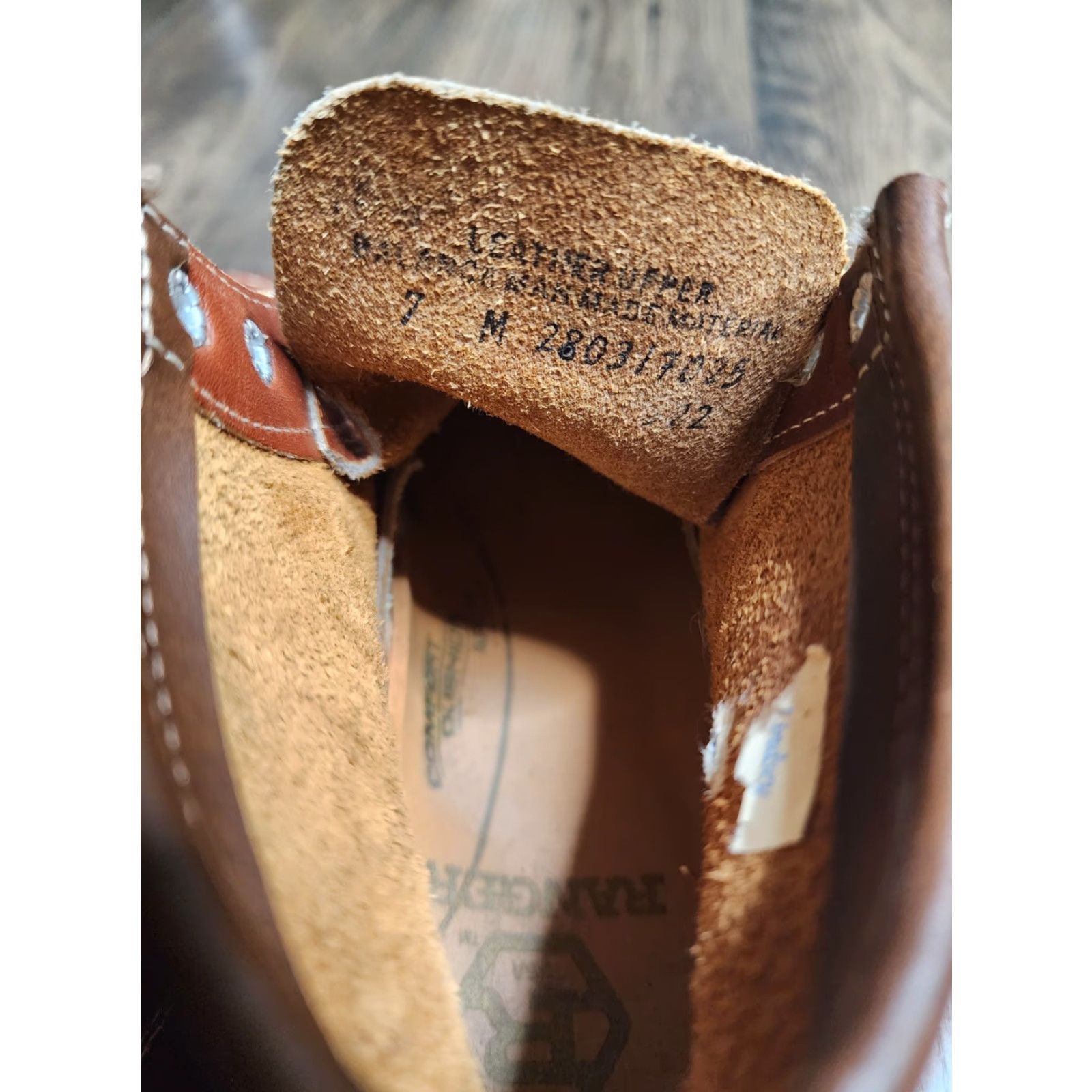 Vintage VINTAGE Ranger Leather Work Boots 7 Brown Oil Resistant Slip Resistant Lace Up Mens Size US 7 / EU 40 - 6 Thumbnail