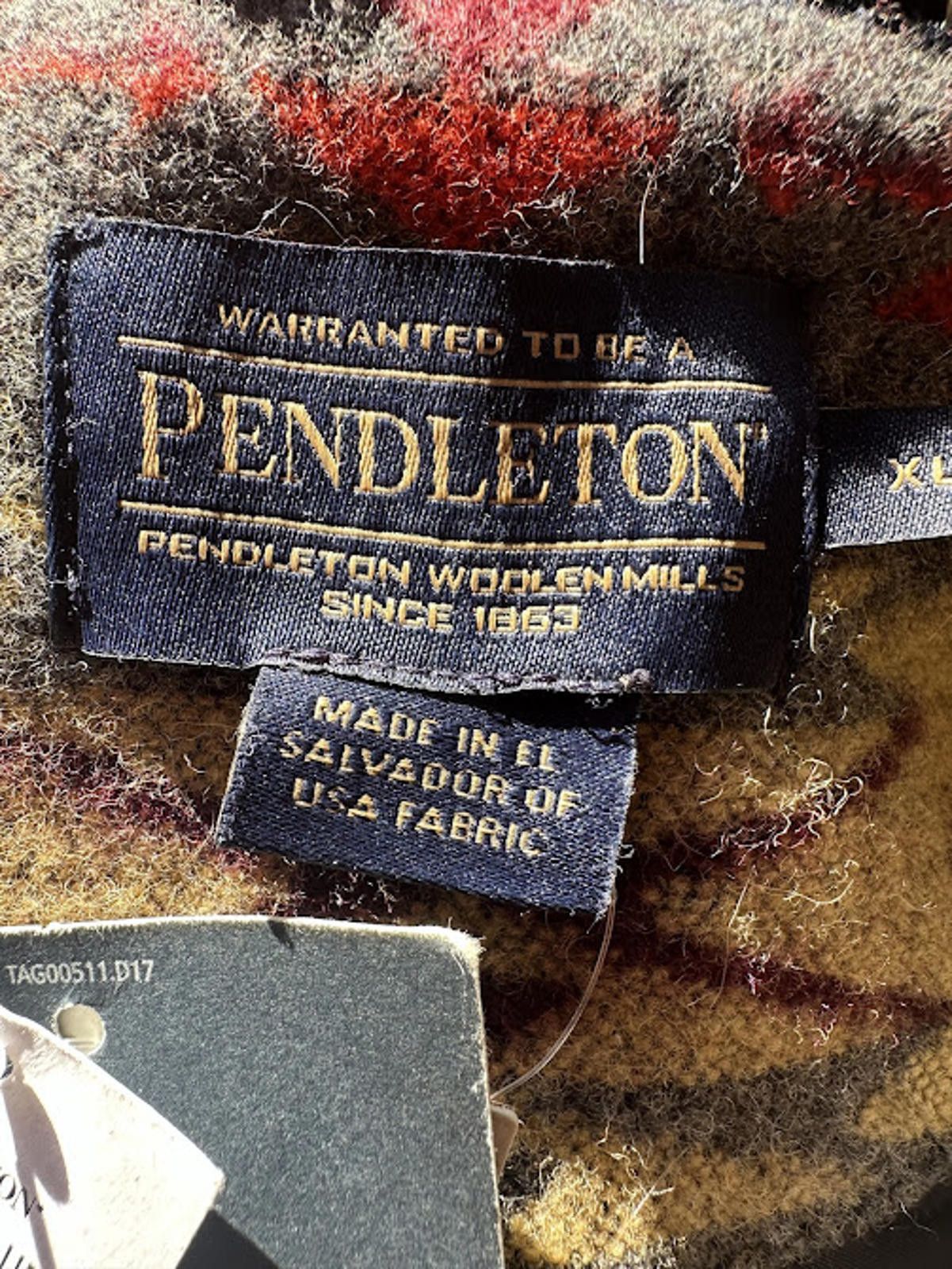 Pendleton Pendleton Tucson Wool Bomber Jacket XL NWT Size US XL / EU 56 / 4 - 3 Thumbnail