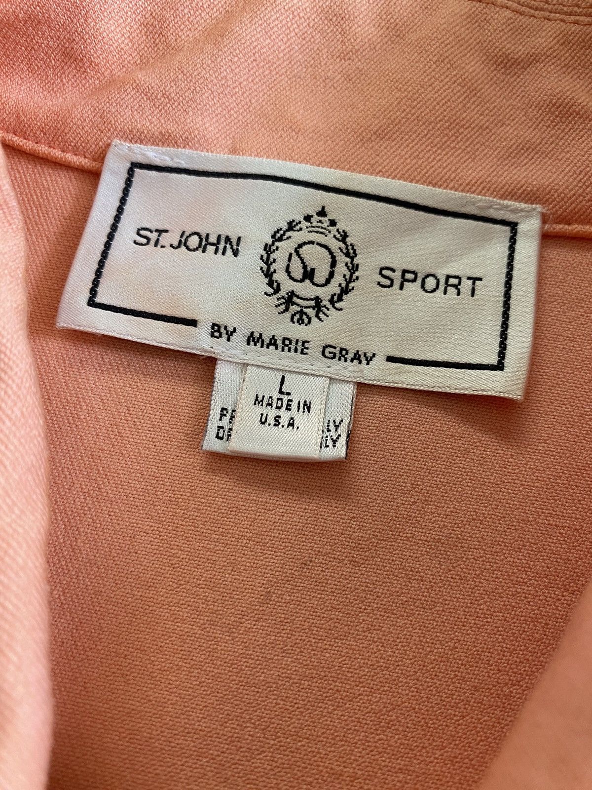 Designer × Vintage Vintage St.John by Marie Gray Tops m Size L / US 10 / IT 46 - 3 Thumbnail