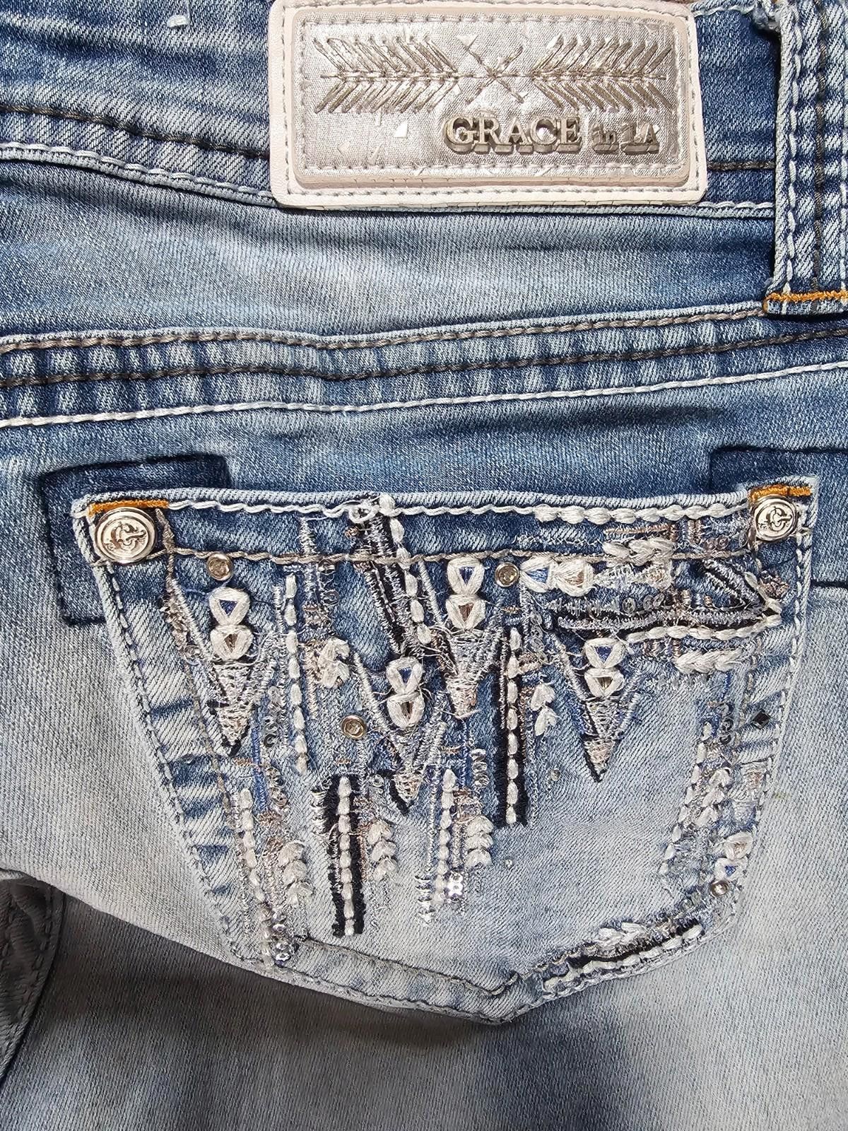 Other Grace In LA 26 Jeans Size 26" / US 2 / IT 38 - 10 Thumbnail
