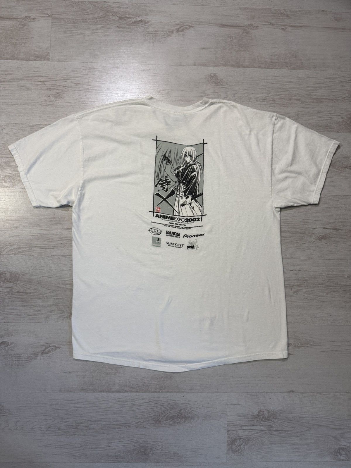 Other 2002 Vintage Anime Expo Rurouni Kenshin Samurai X Tee Size US XL / EU 56 / 4 - 1 Thumbnail