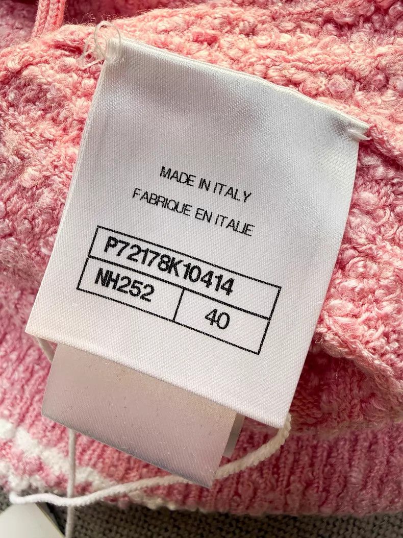 Chanel Chanel Knitted skirt with white edge and short skirt Size 26" / US 2 / IT 38 - 6 Thumbnail