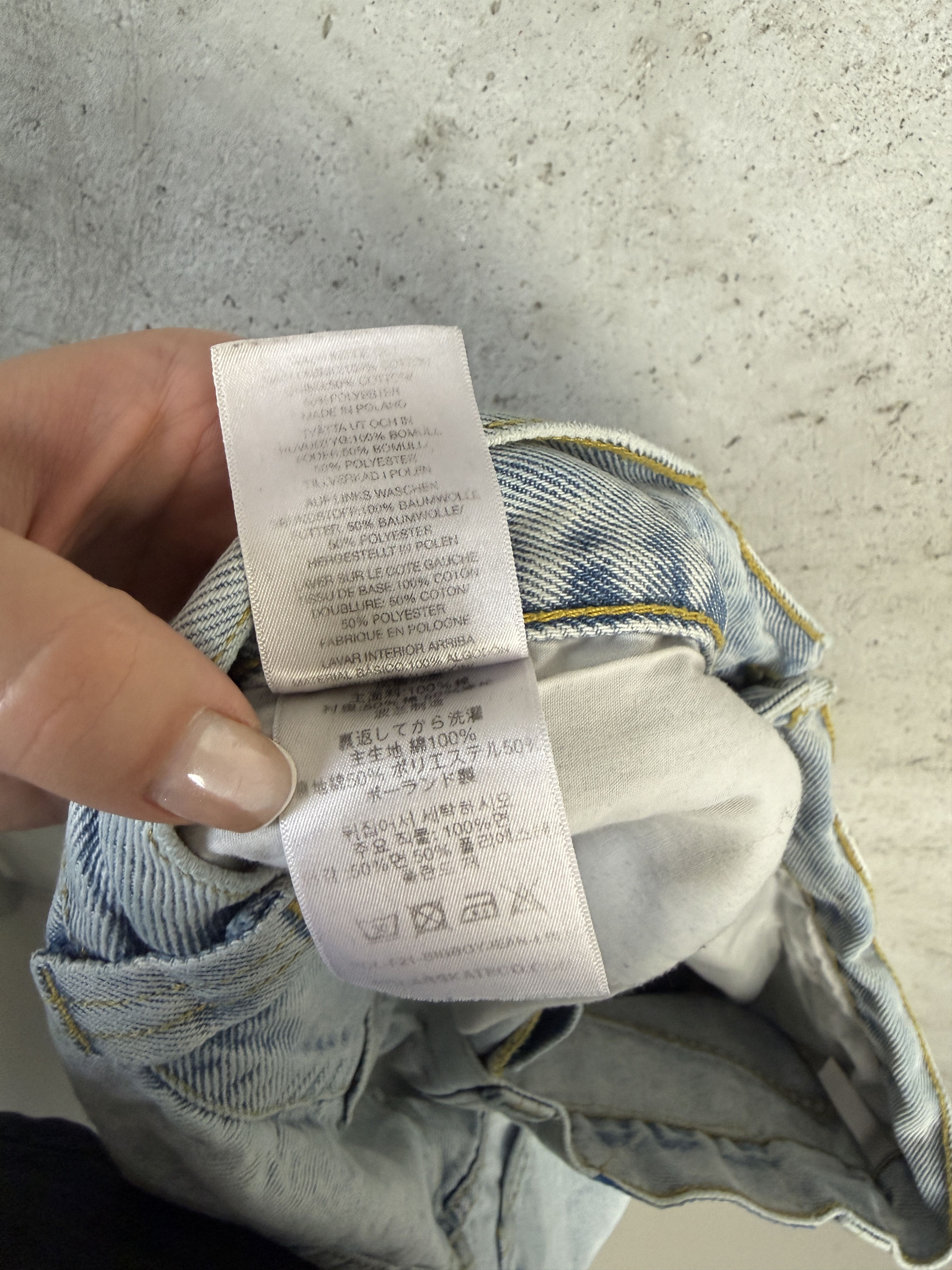 Polar Skate Co. Polar Big Boy denim jeans pants baggy skate rap Size US 34 / EU 50 - 7 Thumbnail