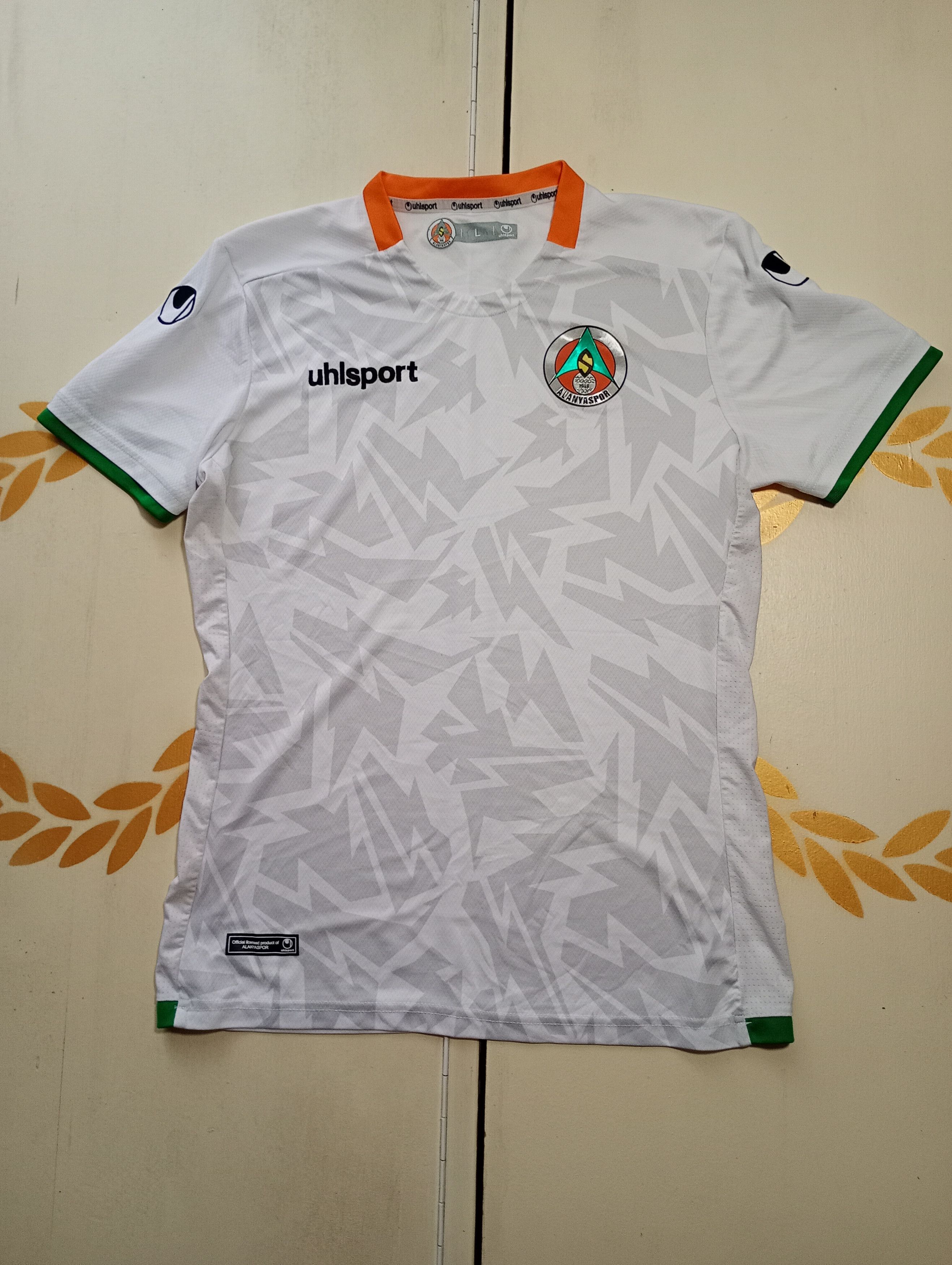 Vintage Uhlsport Alanyasport Away Jersey 2022-2023 Size US L / EU 52-54 / 3 - 2 Thumbnail