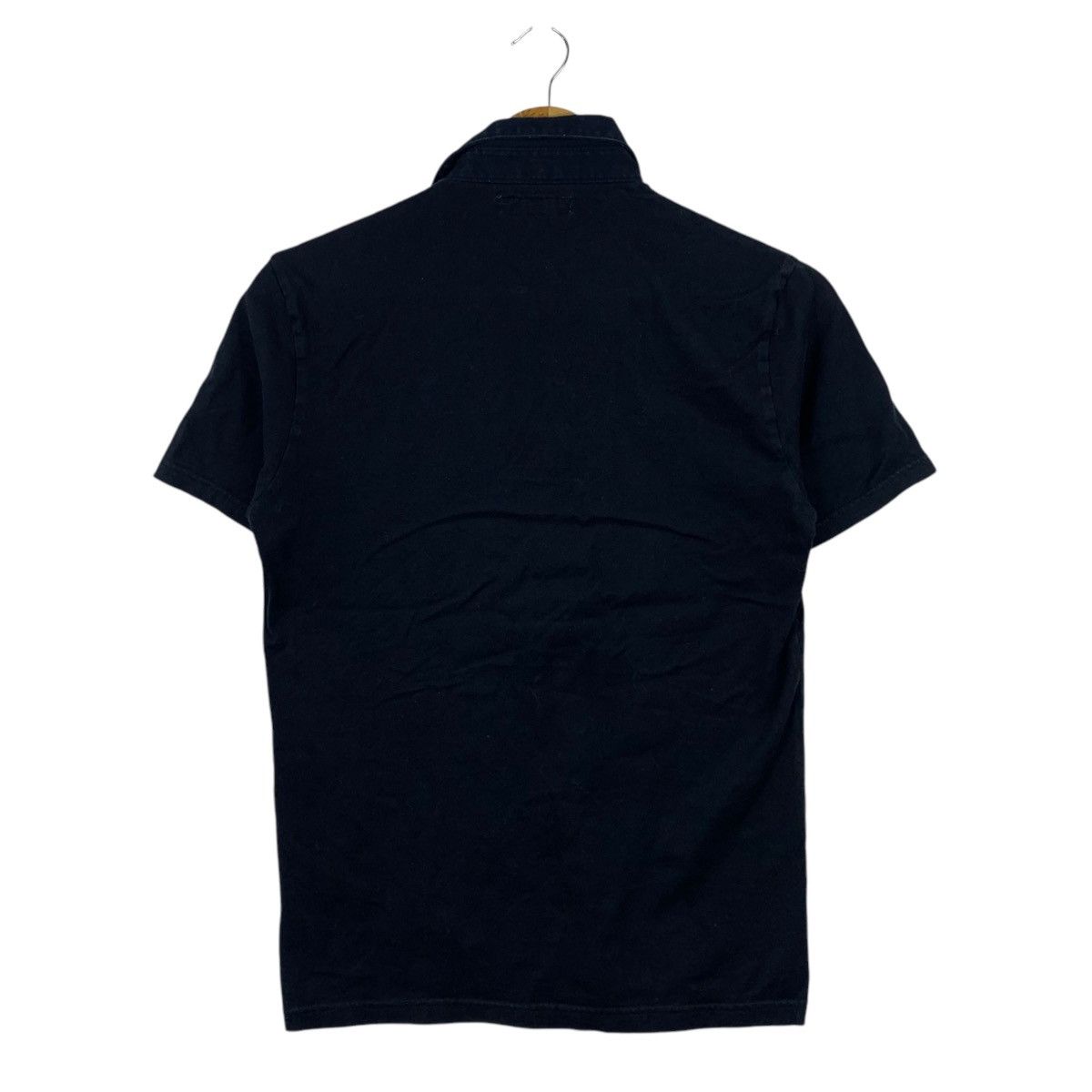 Katharine Hamnett London KATHARINE HAMNETT English Designer Black Button Up Shirt Size US L / EU 52-54 / 3 - 3 Thumbnail