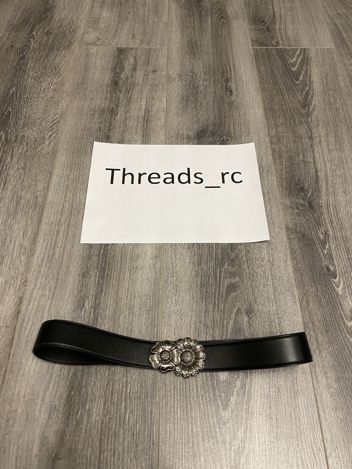 Saint Laurent Paris Saint Laurent Western Leather Belt Size ONE SIZE - 1 Thumbnail