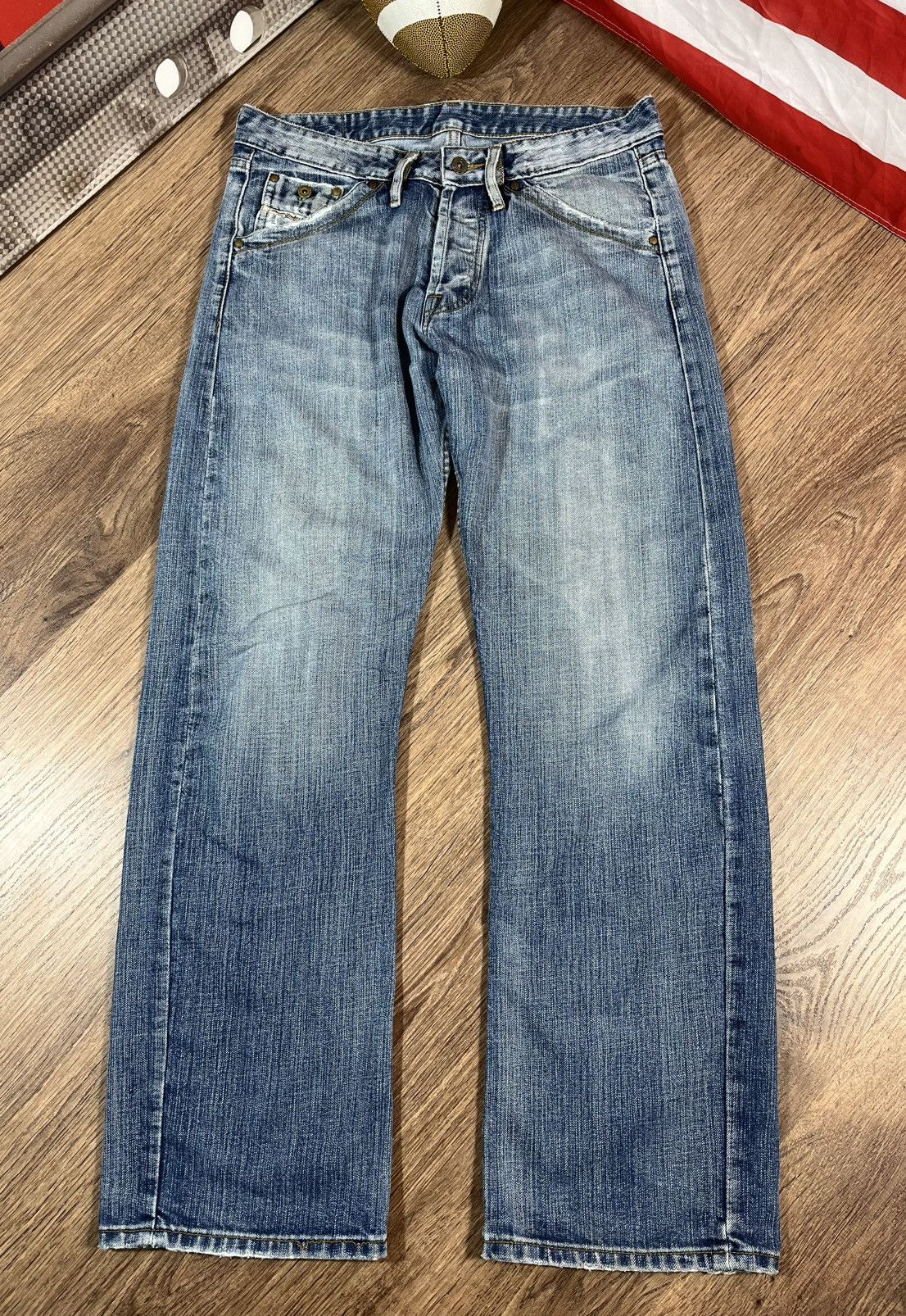 Vintage Diesel Distressed Denim Jeans 👖