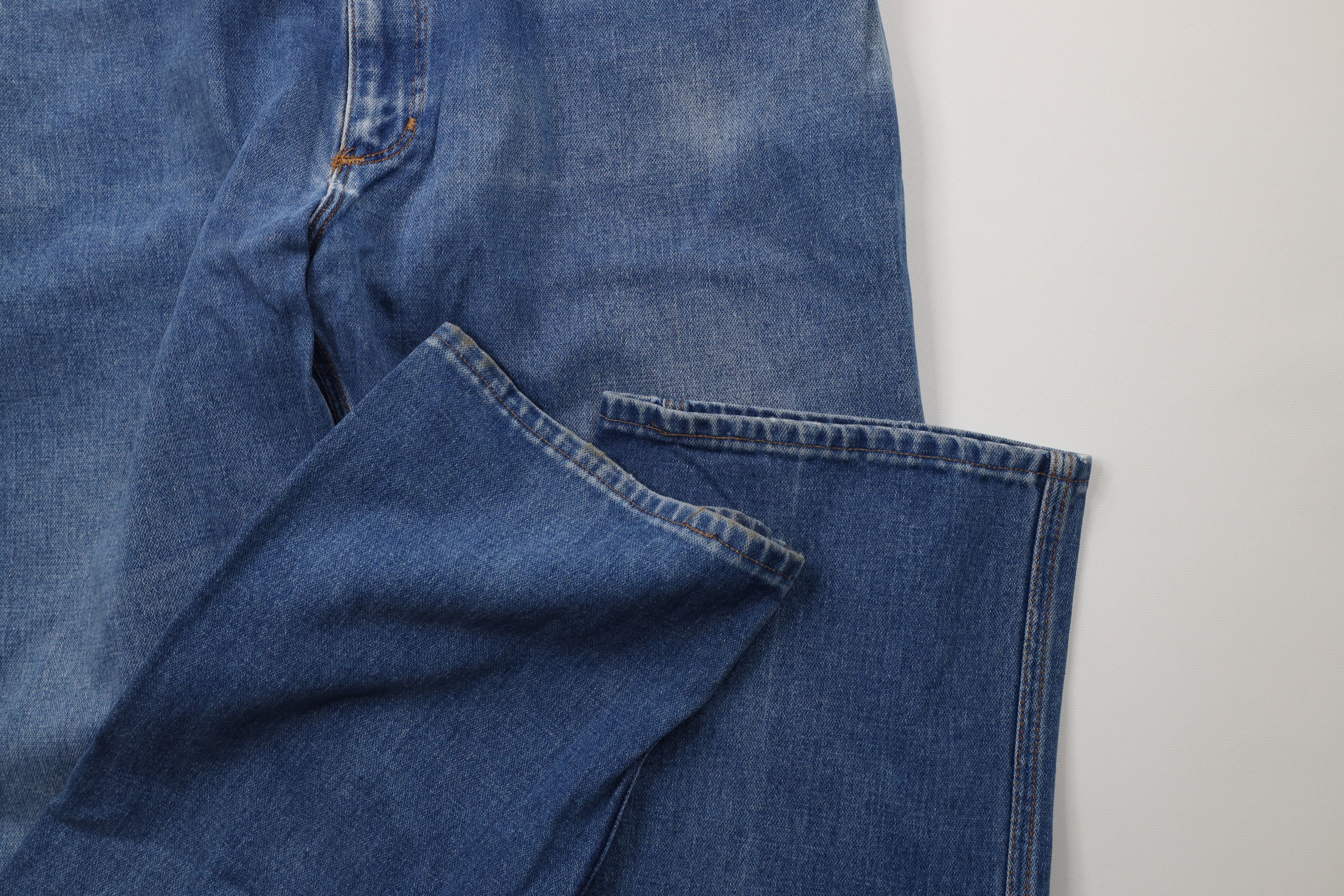 Vintage Vintage 70s Streetwear Wide Leg Bell Bottoms Denim Jeans USA Size US 42 / EU 58 - 6 Thumbnail