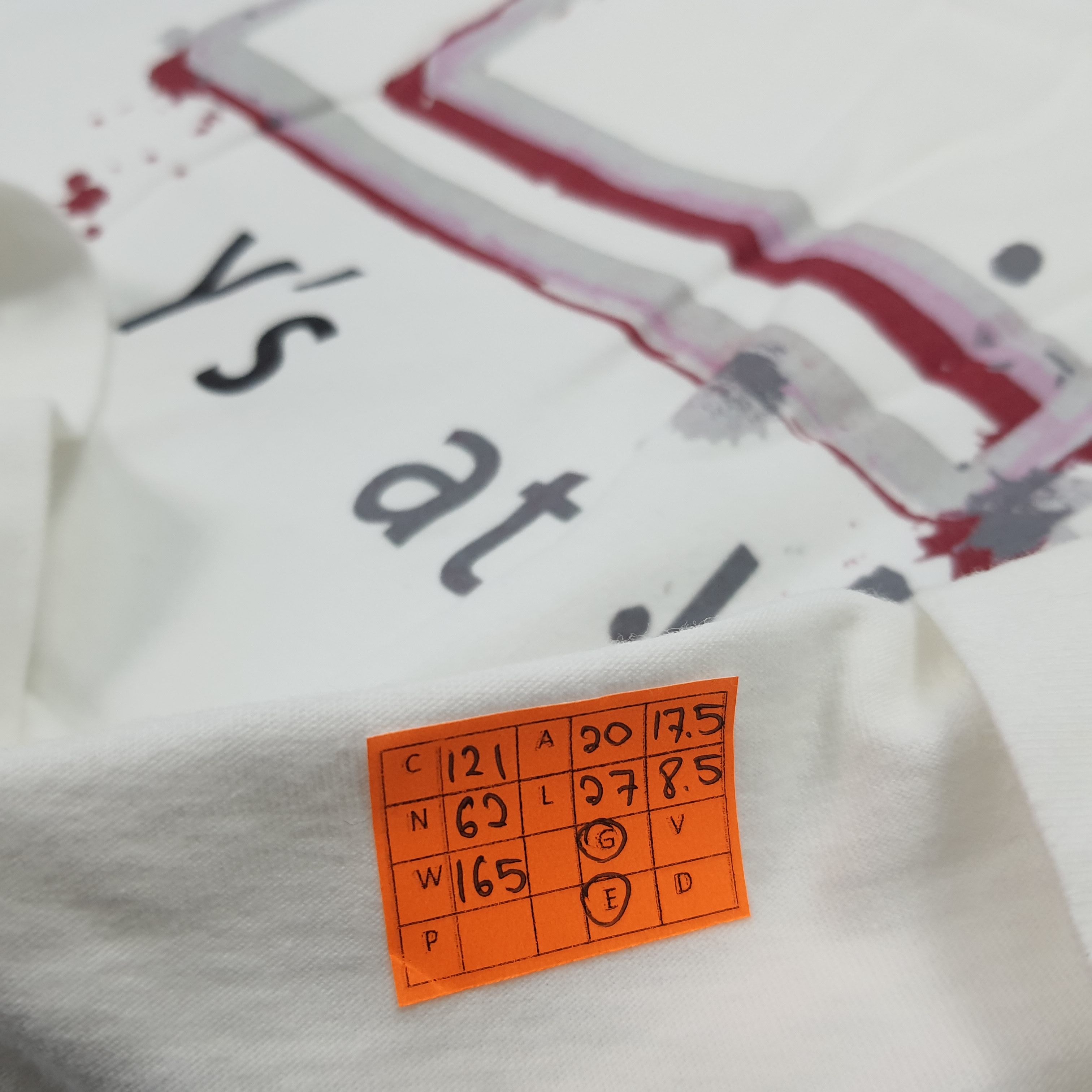 Vintage × Y's for Men × Yohji Yamamoto Vintage Y's For Men by Yohji Yamamoto T-shirt Size US M / EU 48-50 / 2 - 8 Thumbnail