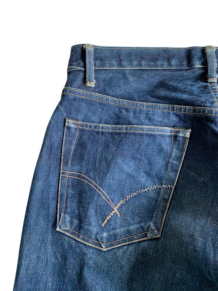 Kapital VINTAGE HOLLYWOOD RANCH MARKET SELVEDGE DISTRESSED DENIM Size US 32 / EU 48 - 14 Thumbnail