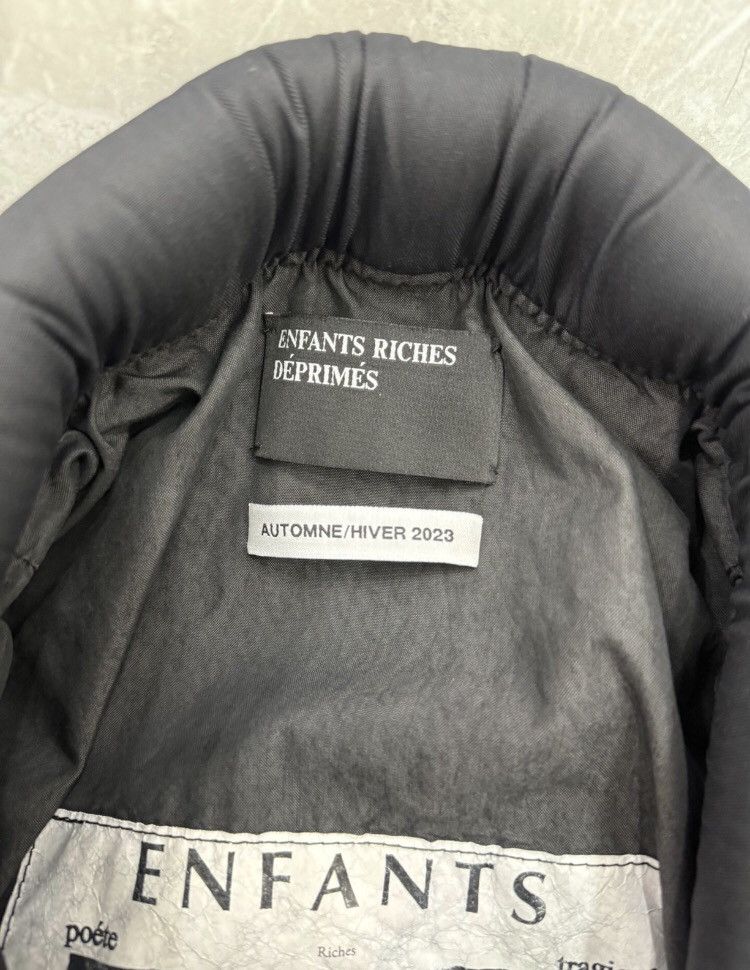 Enfants Riches Deprimes Enfants Riches Deprimes ERD 23FW black down jacket Size US M / EU 48-50 / 2 - 2 Thumbnail