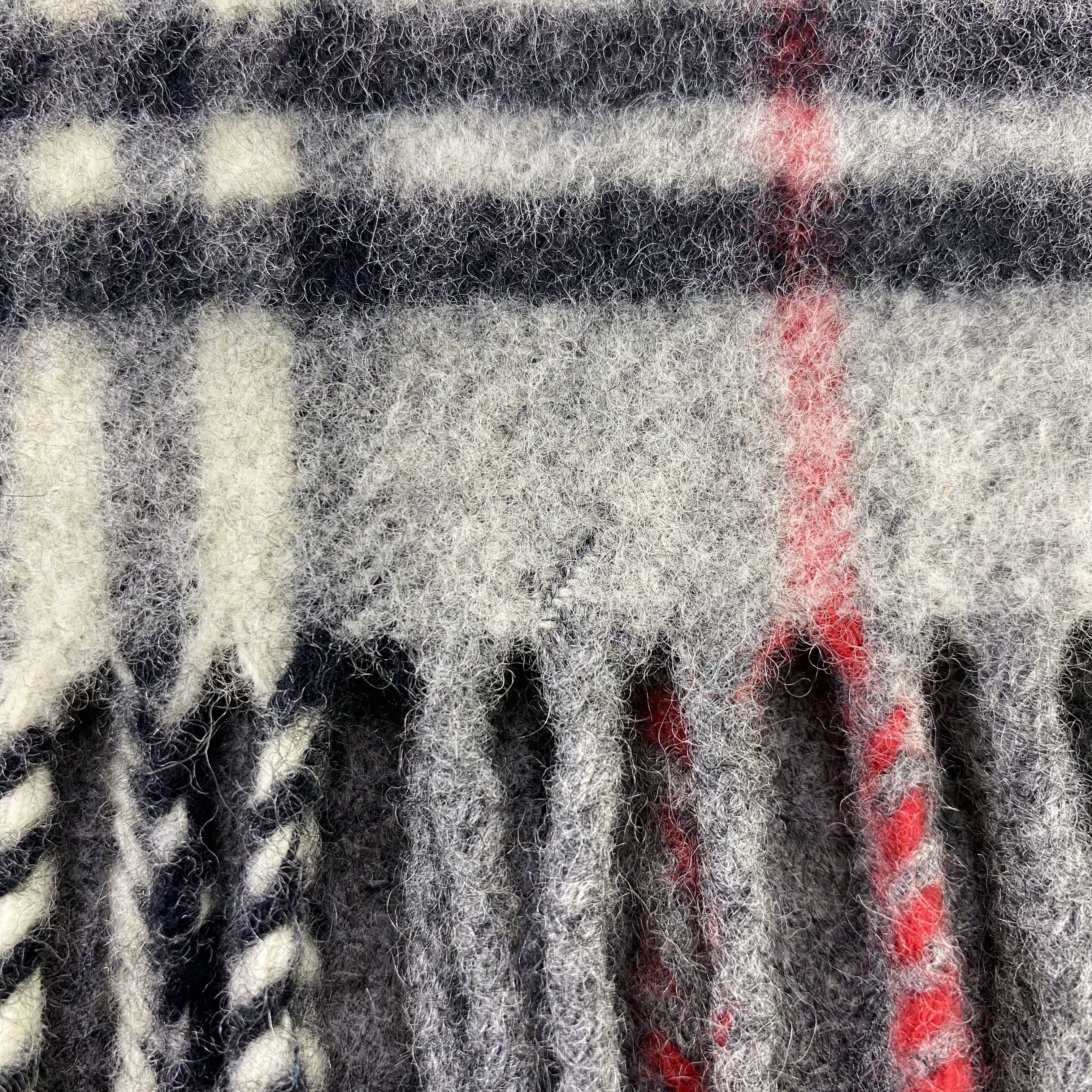 Burberry Burberry Wool Muffler / Scarf / Neckwear-T1516 Size ONE SIZE - 6 Thumbnail