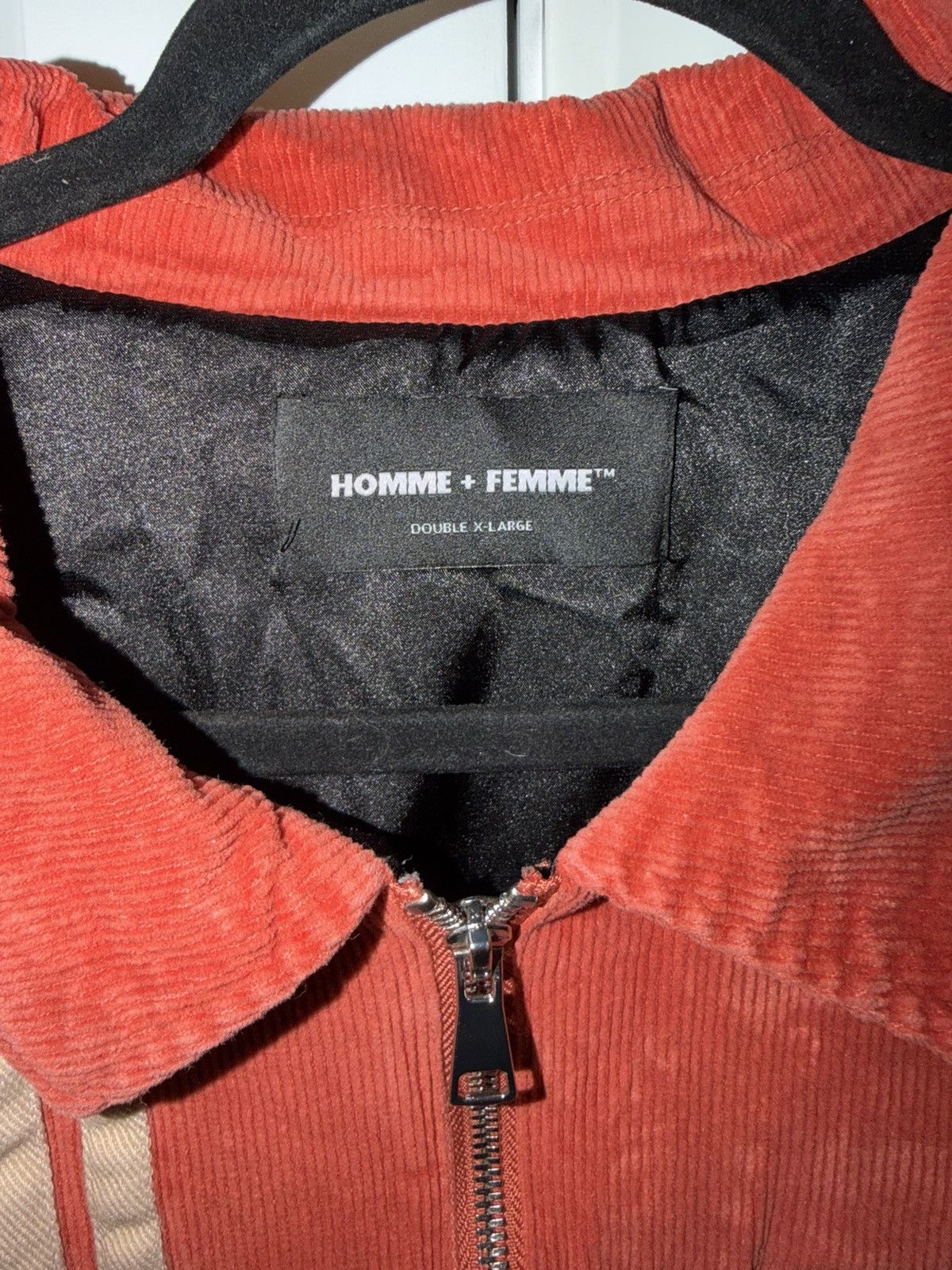 Homme + Femme La This Homme + Femme "Crew" Corduroy Racing Jacket Size US L / EU 52-54 / 3 - 4 Thumbnail