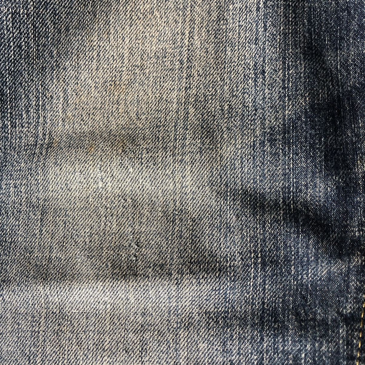 Jean Baggy Jeans Vintage Lee Rider half Selvedge Jeans Size US 32 / EU 48 - 18 Thumbnail