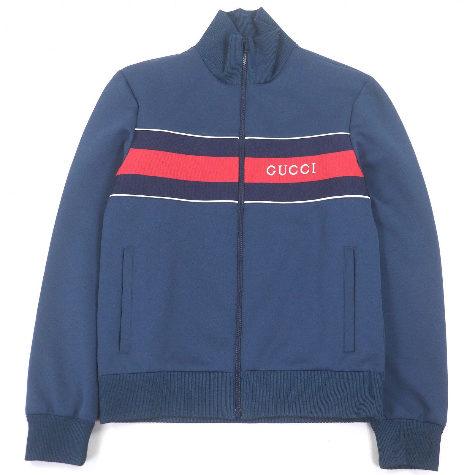 Gucci Gucci Gucci Blouson Neoprene Zip-Up Jacket Plastic / Synthetic Outerwear DUTY FREE for USA Size ONE SIZE - 1 Thumbnail