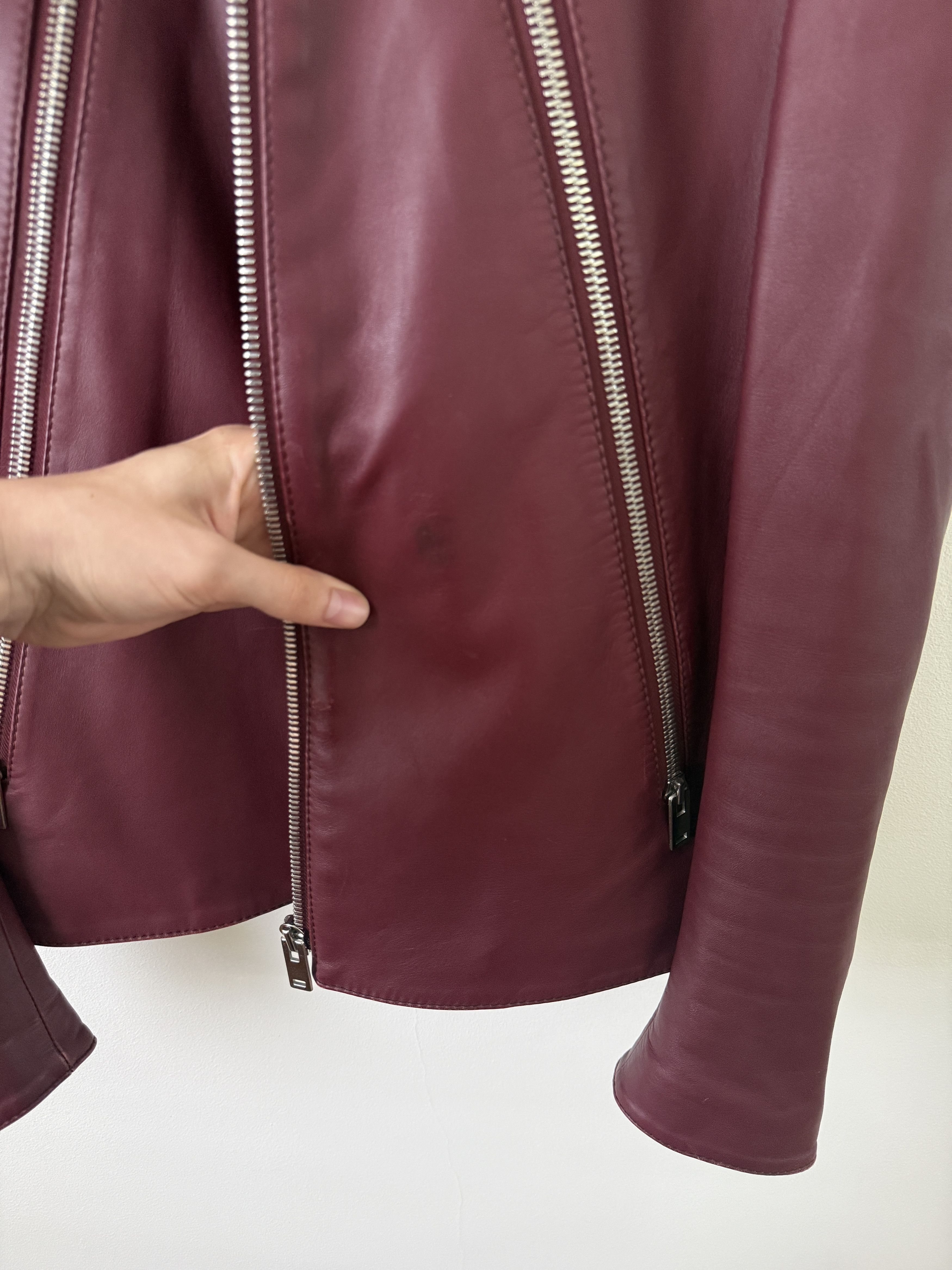 Maison Margiela 2015 5 Zip Leather Moto Jacket Size US M / EU 48-50 / 2 - 11 Thumbnail