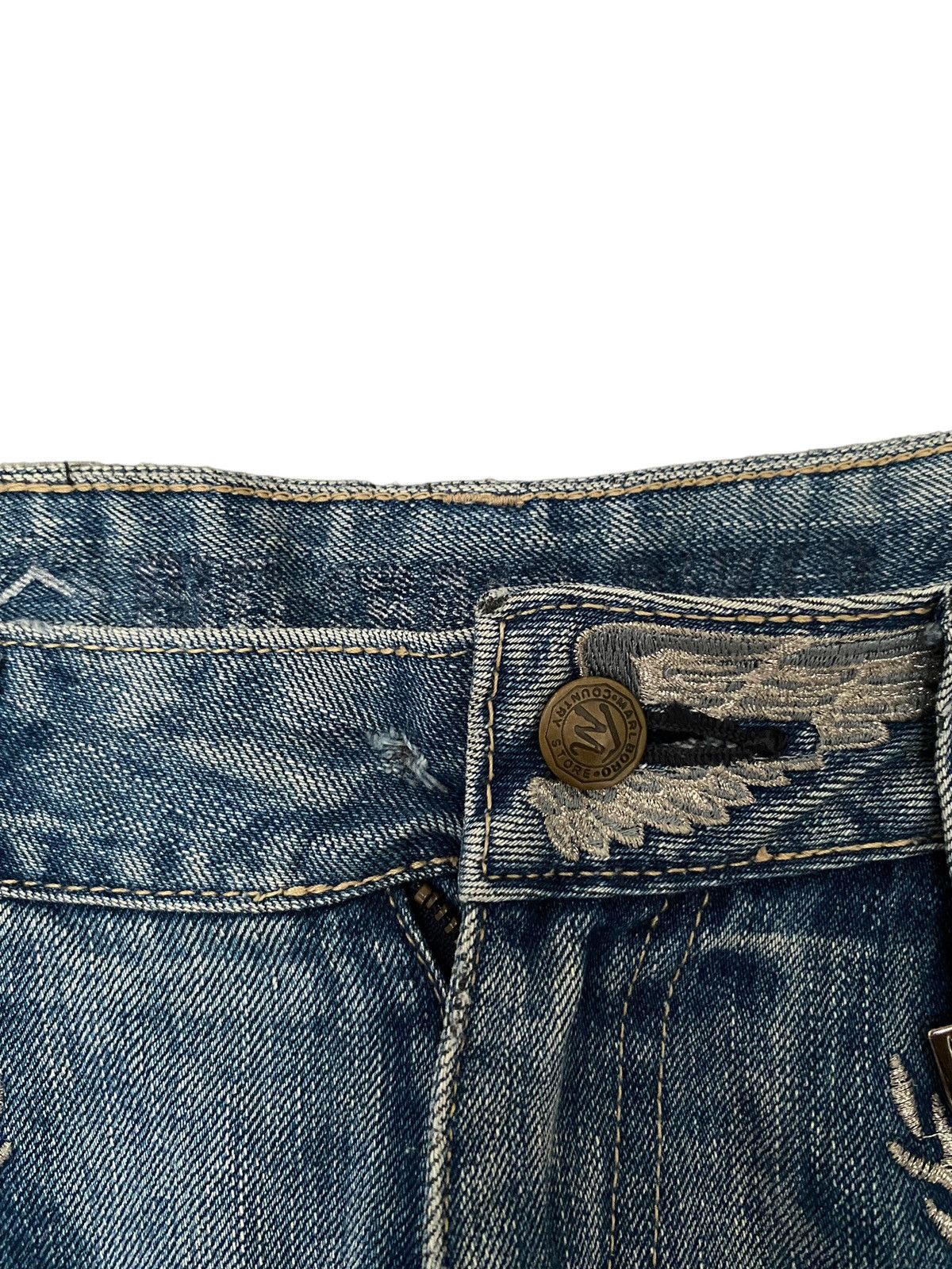 Japanese Brand × Vintage Vintage Japanese Brand Big Train Jeans 2000s Size US 32 / EU 48 - 9 Thumbnail