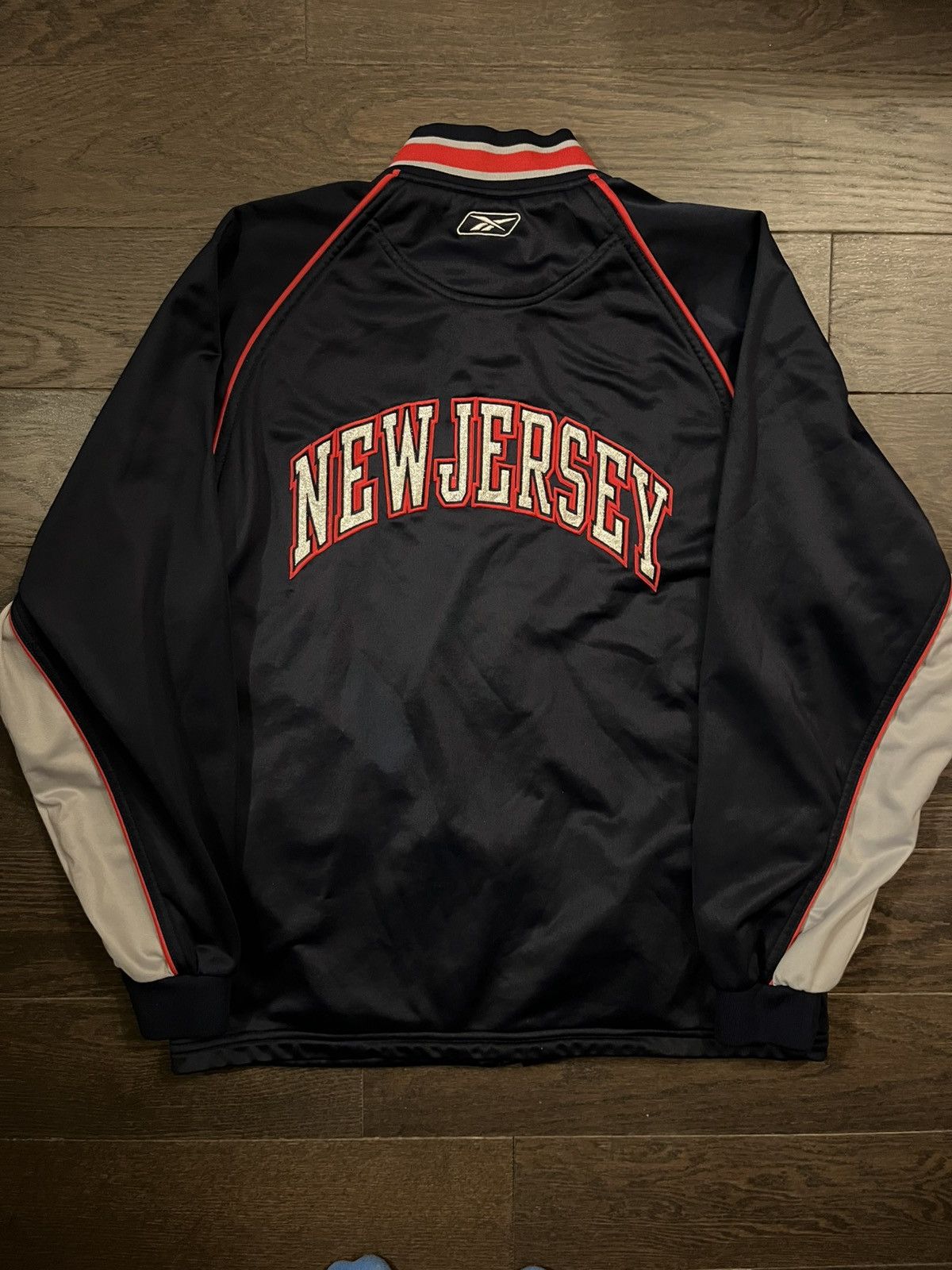 NBA NBA Reebok New Jersey Nets Warm Up Jacket Size US M / EU 48-50 / 2 - 3 Thumbnail