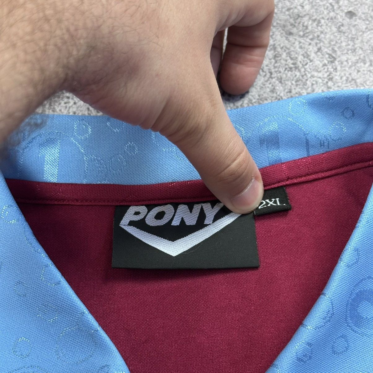 PONY West Ham Pony 1995-97 Reissue Centenary Home Shirt Size 2XL Size US XXL / EU 58 / 5 - 4 Thumbnail