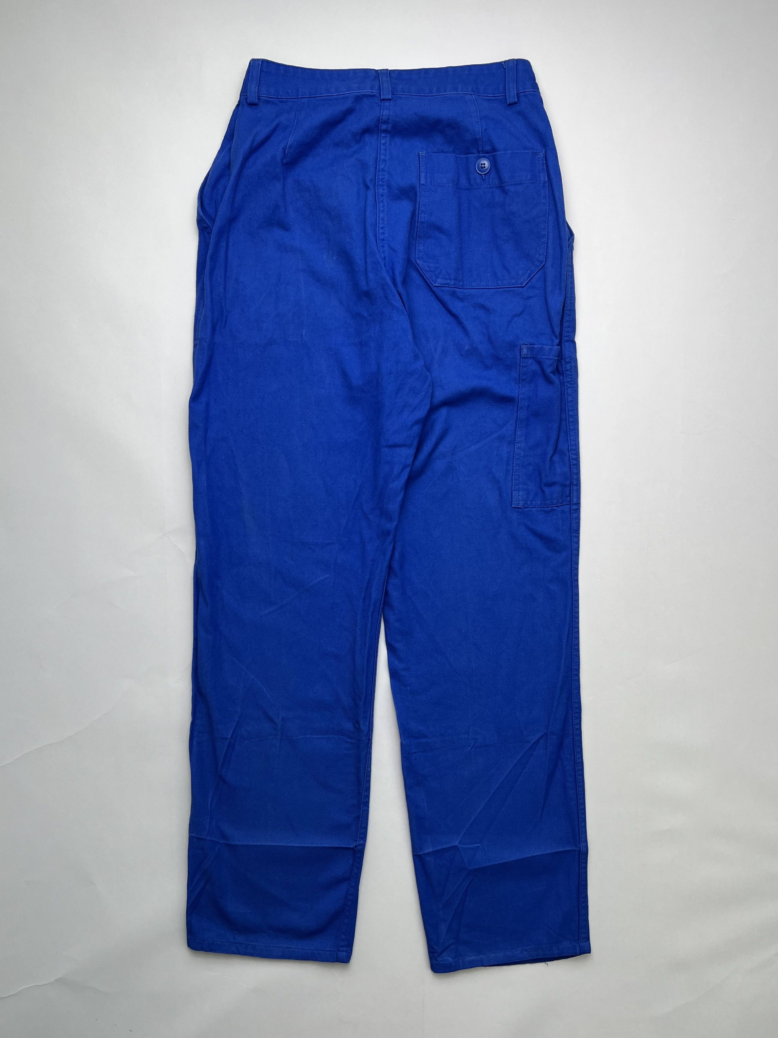 Vintage French Workwear Bleu De Travail Vintage Work Pants Size US 28 / EU 44 - 6 Thumbnail