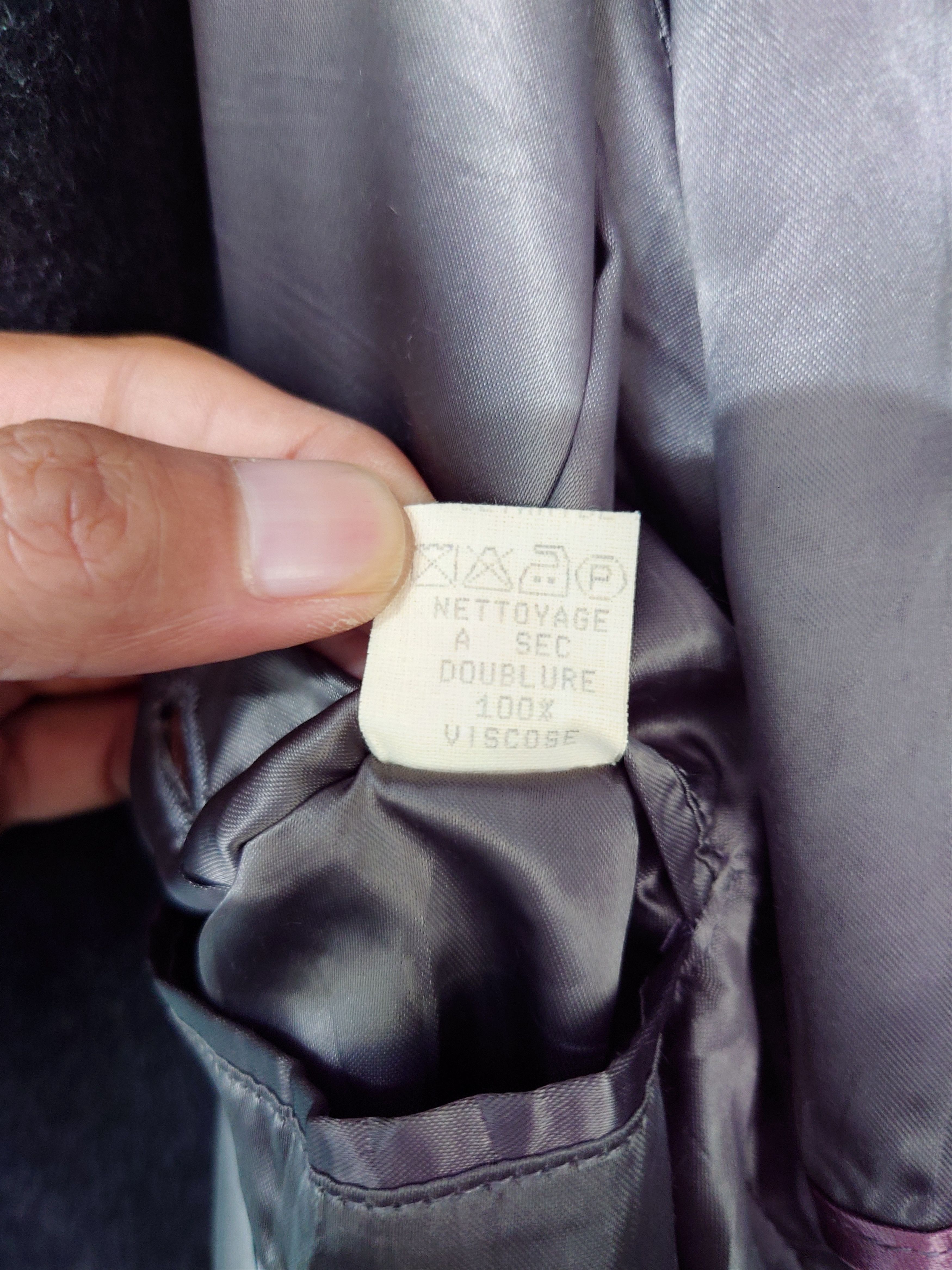Yves Saint Laurent Vintage Yves Saint Laurent Pour Homme Wool Long Coat Size US M / EU 48-50 / 2 - 7 Thumbnail