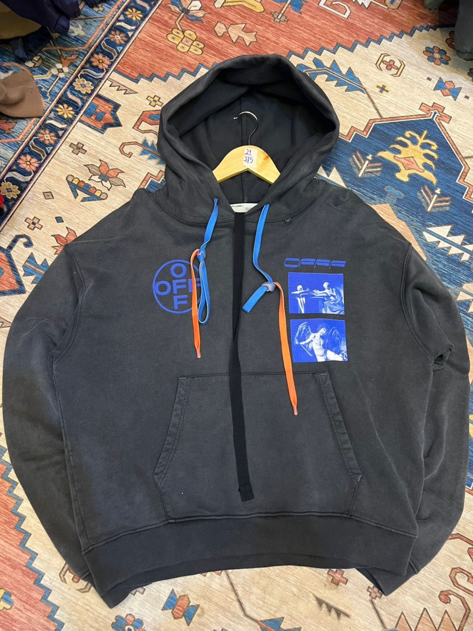 Off-White Off-white carravaggio hoodie Size US M / EU 48-50 / 2 - 2 Thumbnail