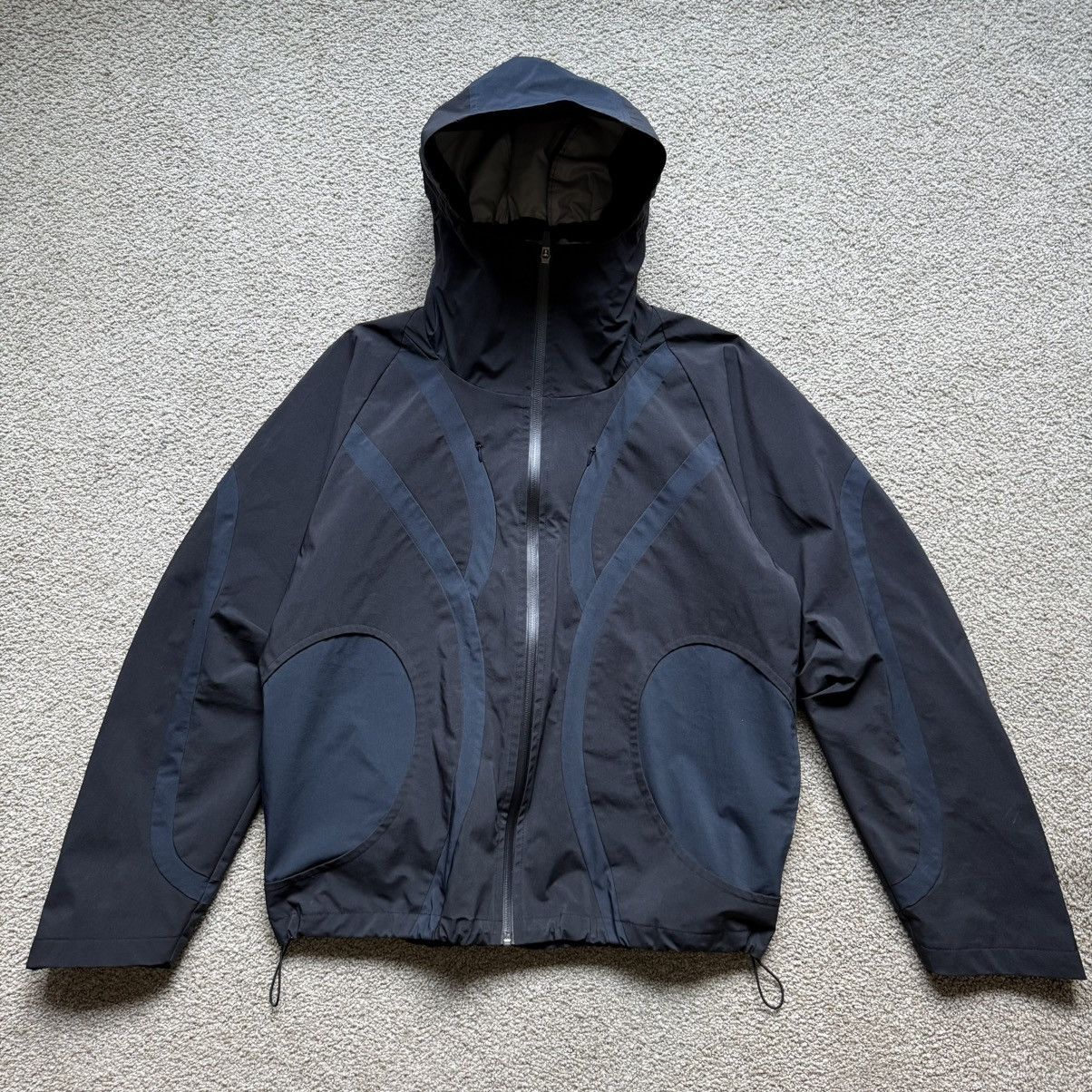 Pre-owned Cmmawear Akaza Nylon Jacket (black/navy)