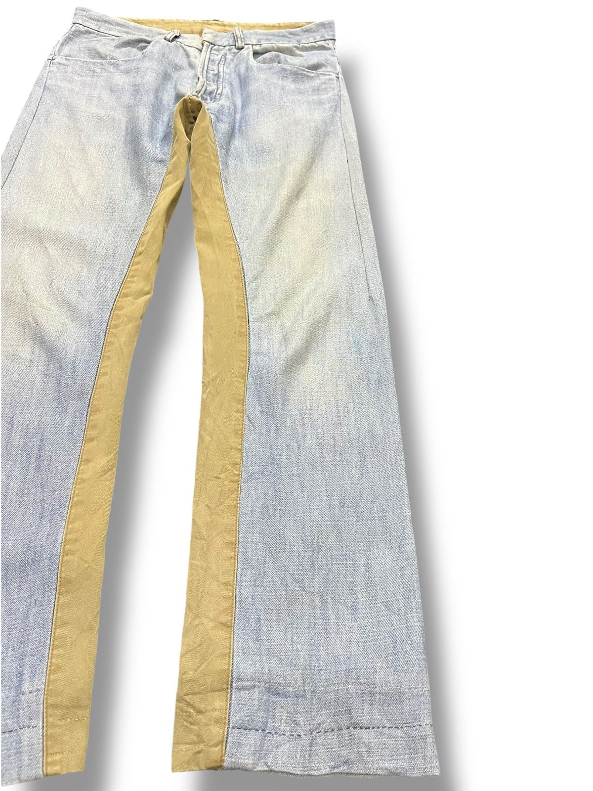 Diesel Vintage Diesel Hybrid Two Tone Denim Size US 30 / EU 46 - 4 Thumbnail