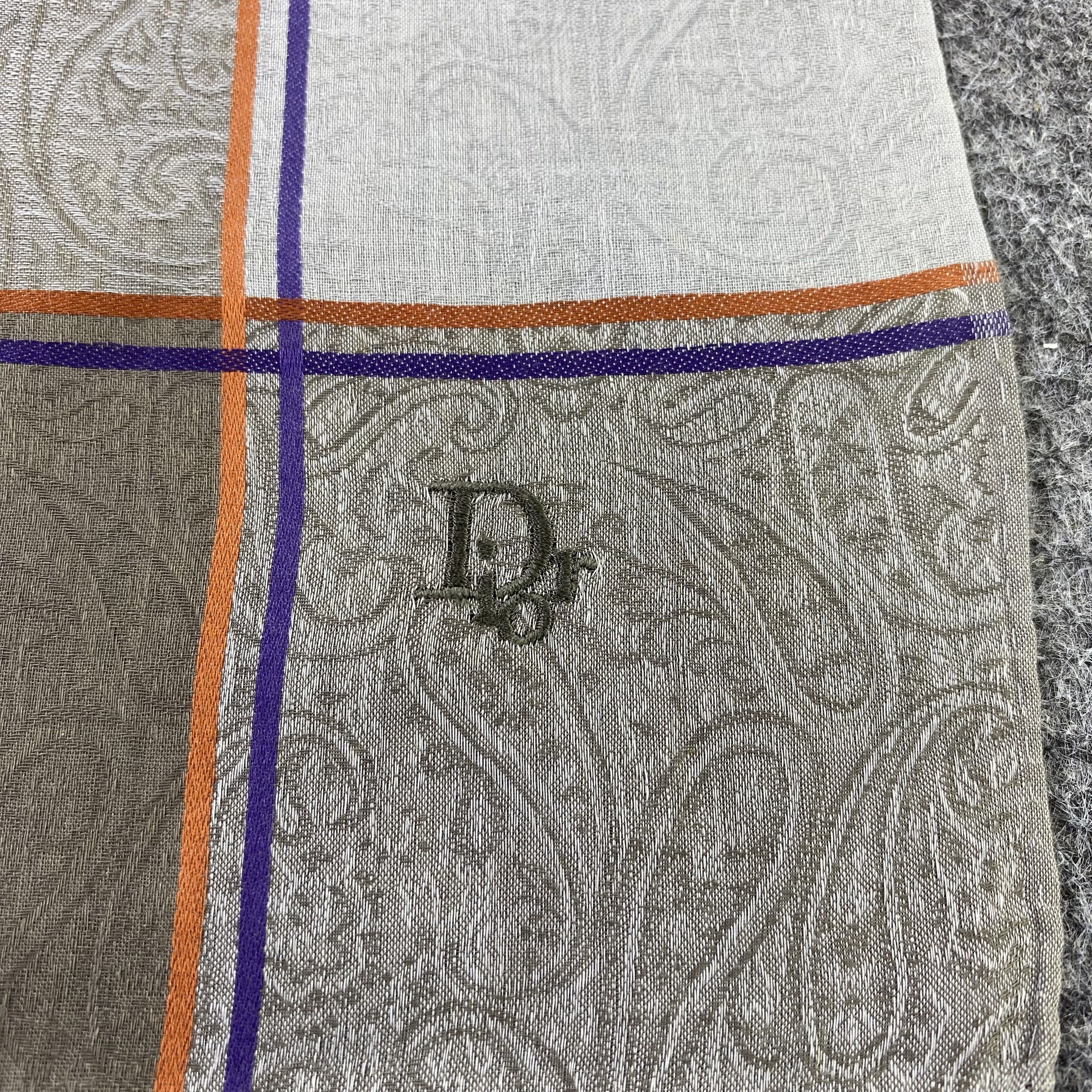 Designer Christian Dior Handkerchief / Bandana / Neckerchief-B729 Size ONE SIZE - 5 Thumbnail