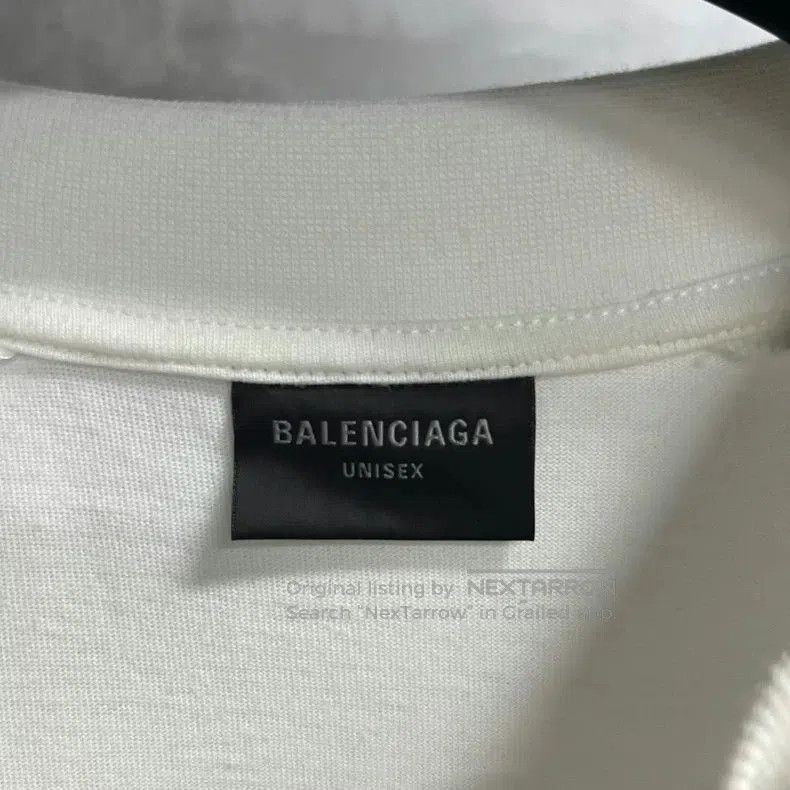 Balenciaga Balenciaga Logo Print Crewneck T-Shirt. Size US XL / EU 56 / 4 - 4 Thumbnail