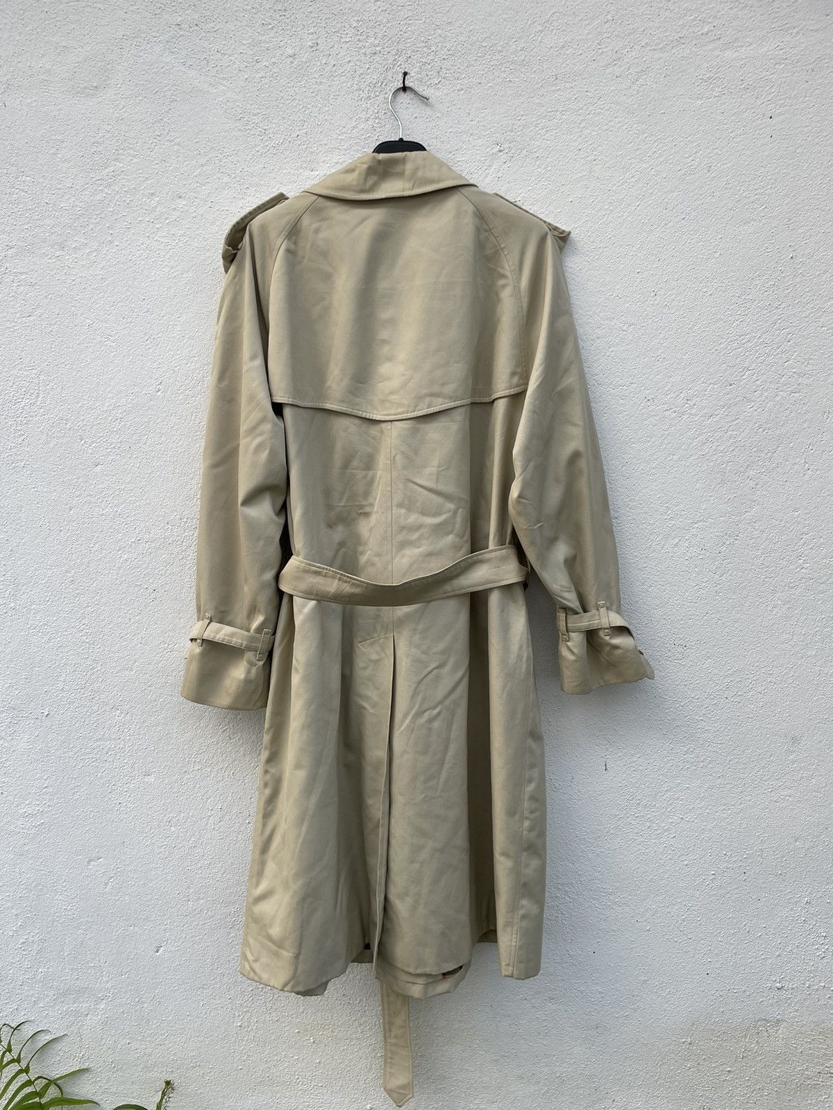 Burberry Prorsum Made In England Vintage Burberry Nova Check Lining Over Coat Size US L / EU 52-54 / 3 - 8 Thumbnail