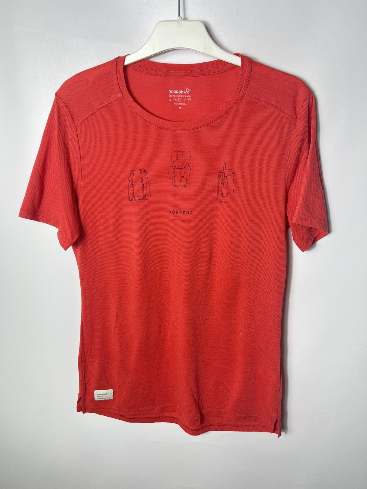 Norrona Vintage streetwear outdoor Norrona Tracking Hiking T-shirt Size US M / EU 48-50 / 2 - 1 Thumbnail