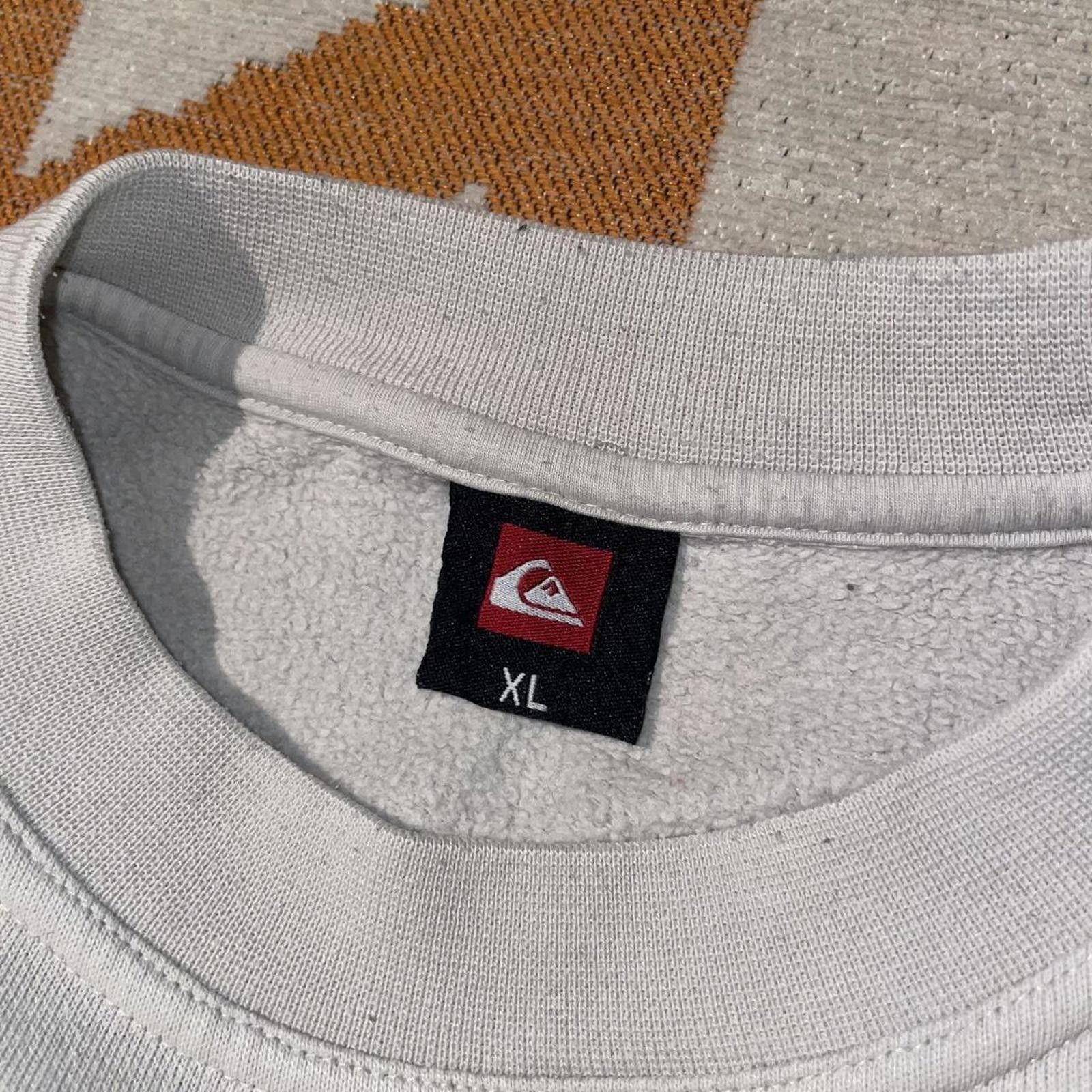 Quiksilver Quiksilver 00s Printed Baggy Sweatshirt XL Size US XL / EU 56 / 4 - 4 Thumbnail