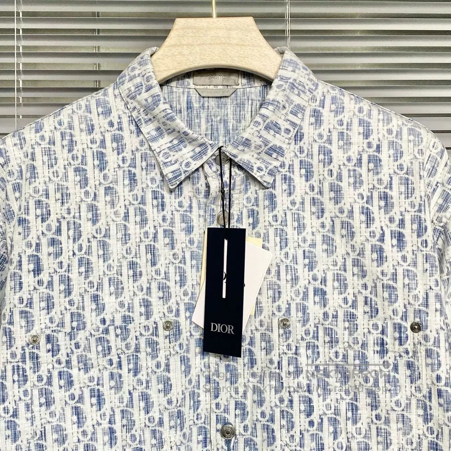 Dior dior oblique denim shirt jacket size 41. Size US L / EU 52-54 / 3 - 3 Thumbnail